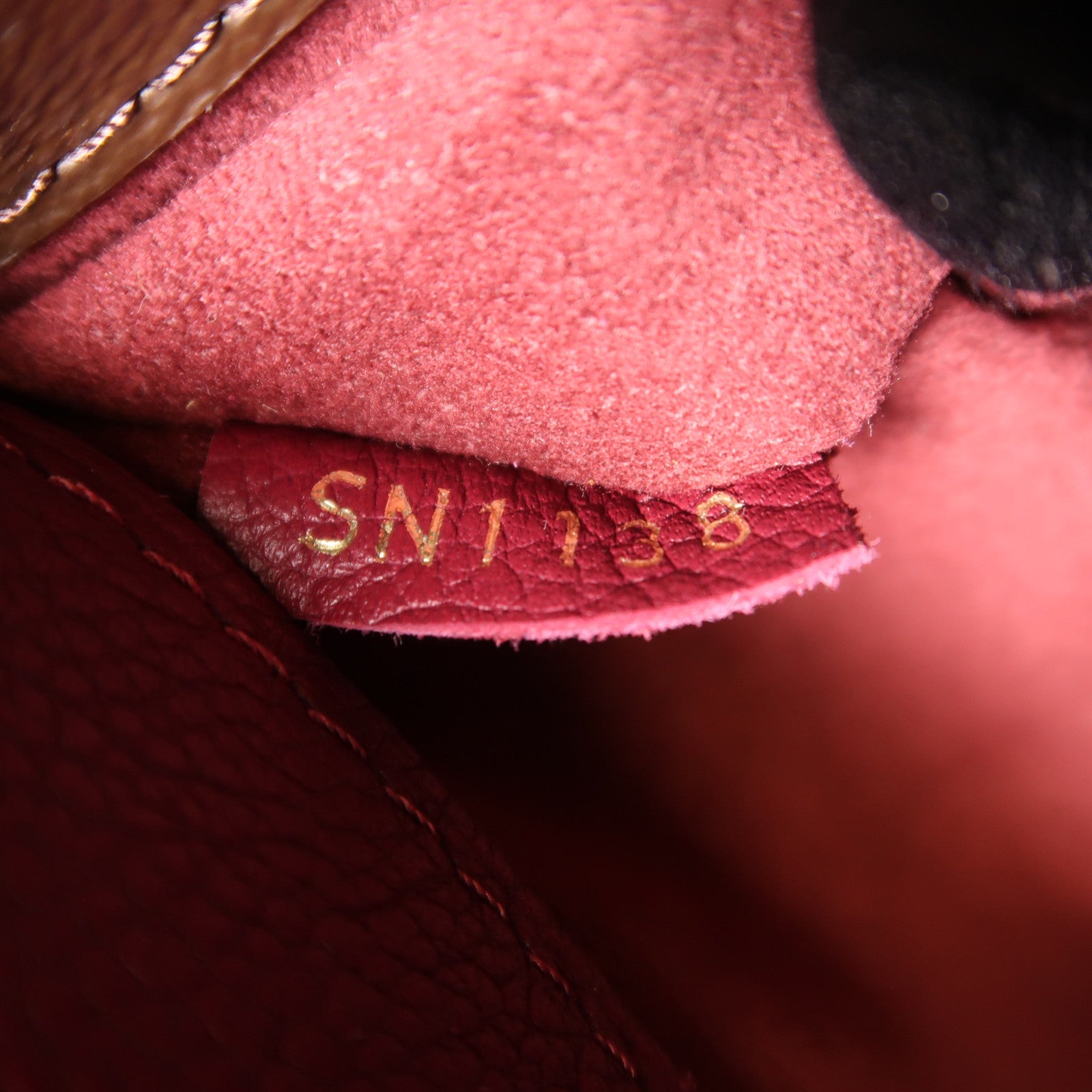 LOUIS VUITTON Monogram Pallas BB金扣手挽肩背兩用袋棕色/紫色