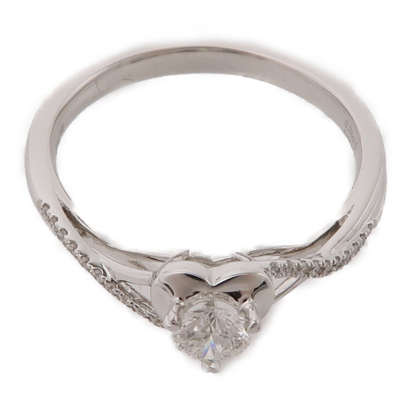 JEWELRY 18K白金Diamond Ring鑽石戒指US#6.5