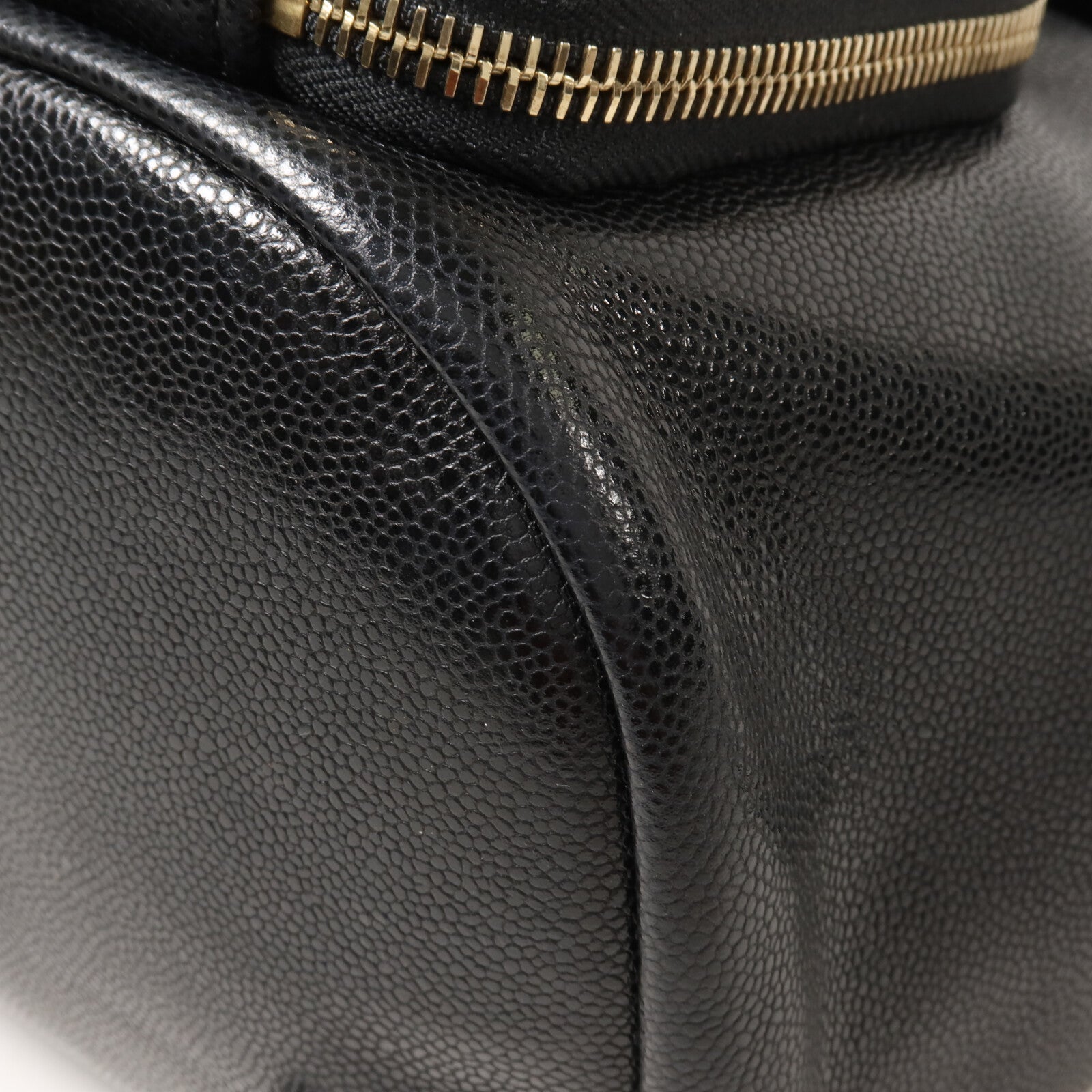 CHANEL 牛皮皮革Affinity Backpack鏈帶背包