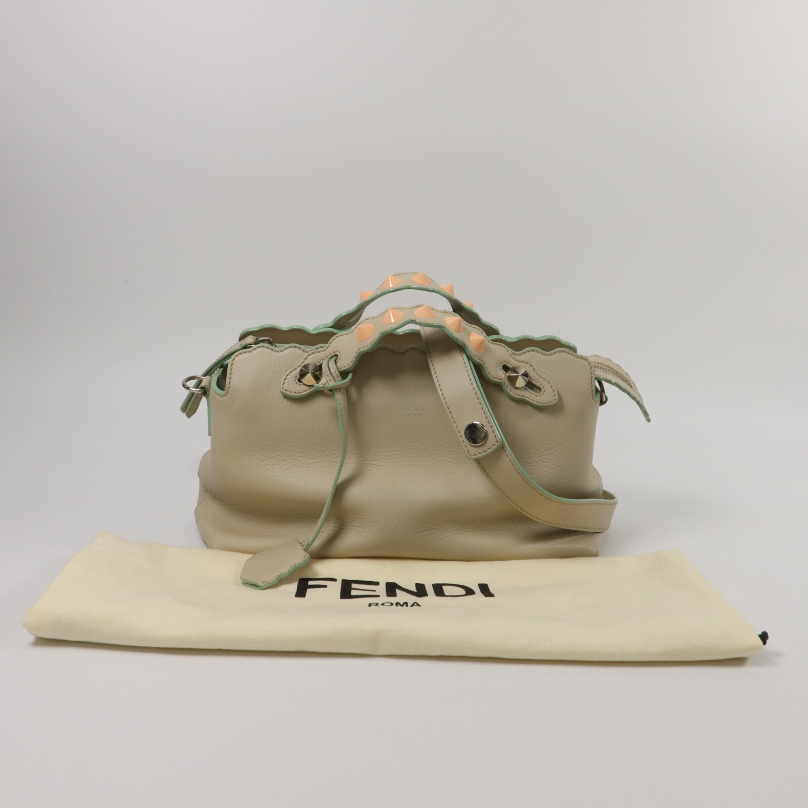 FENDI 牛皮皮革By The Way手挽肩背兩用袋