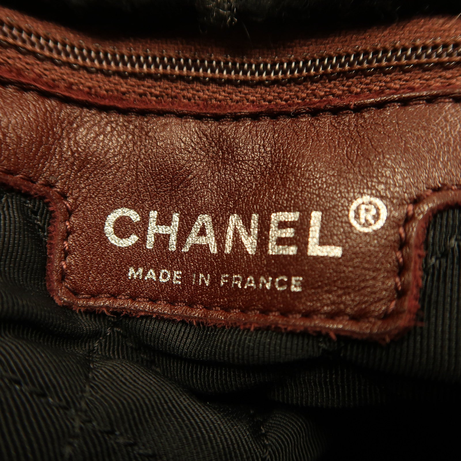 CHANEL 【激減優惠】軟呢/Fur Chain Shoulder銀扣鏈帶肩背袋米色/黑色