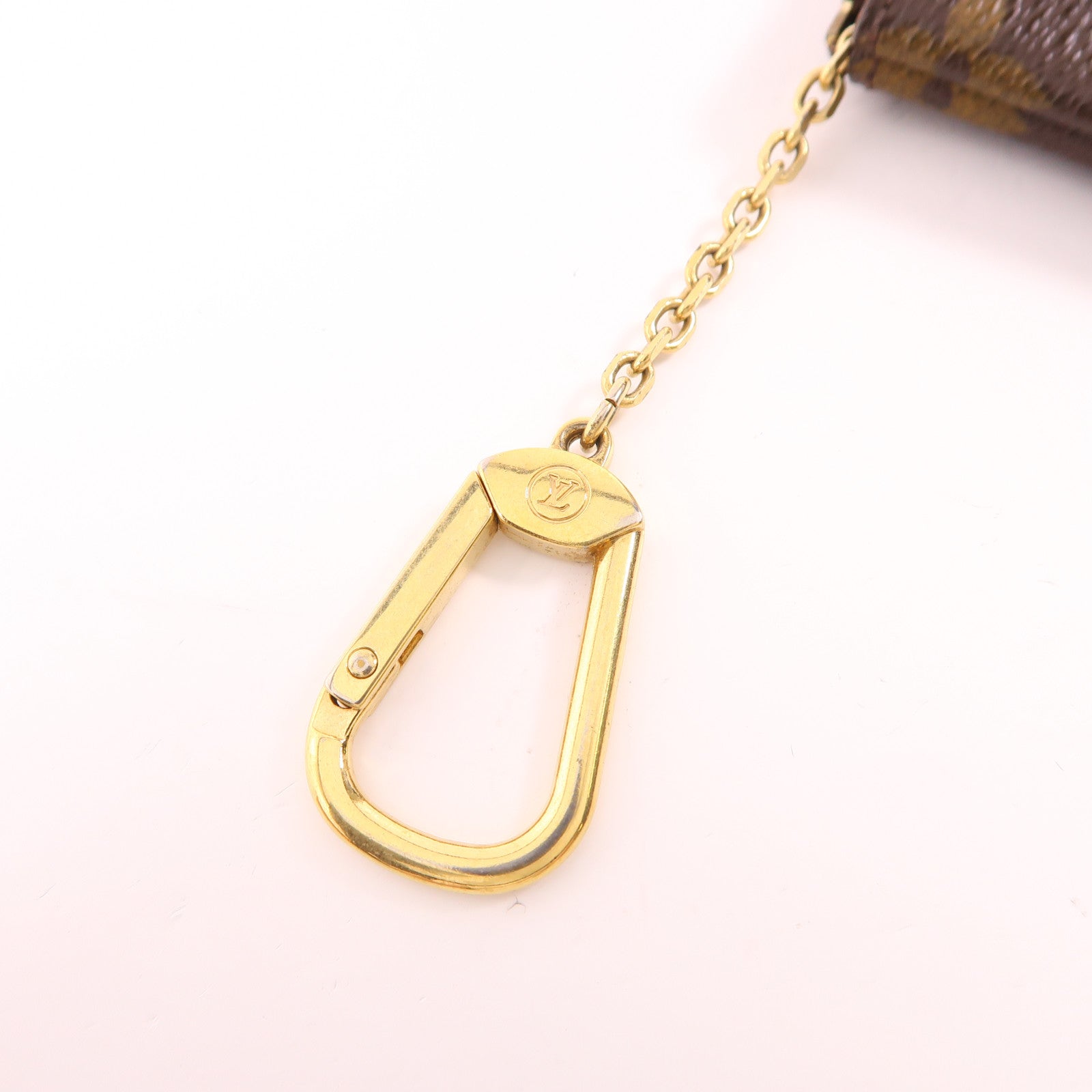 LOUIS VUITTON Monogram Key Pouch金扣鎖匙包