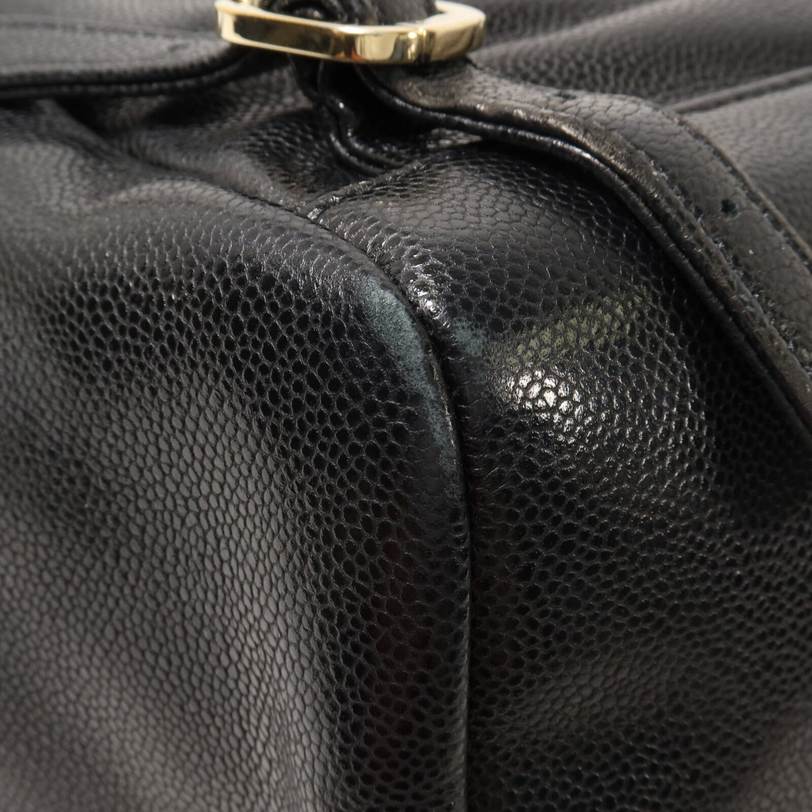 CHANEL 牛皮皮革Affinity Backpack鏈帶背包