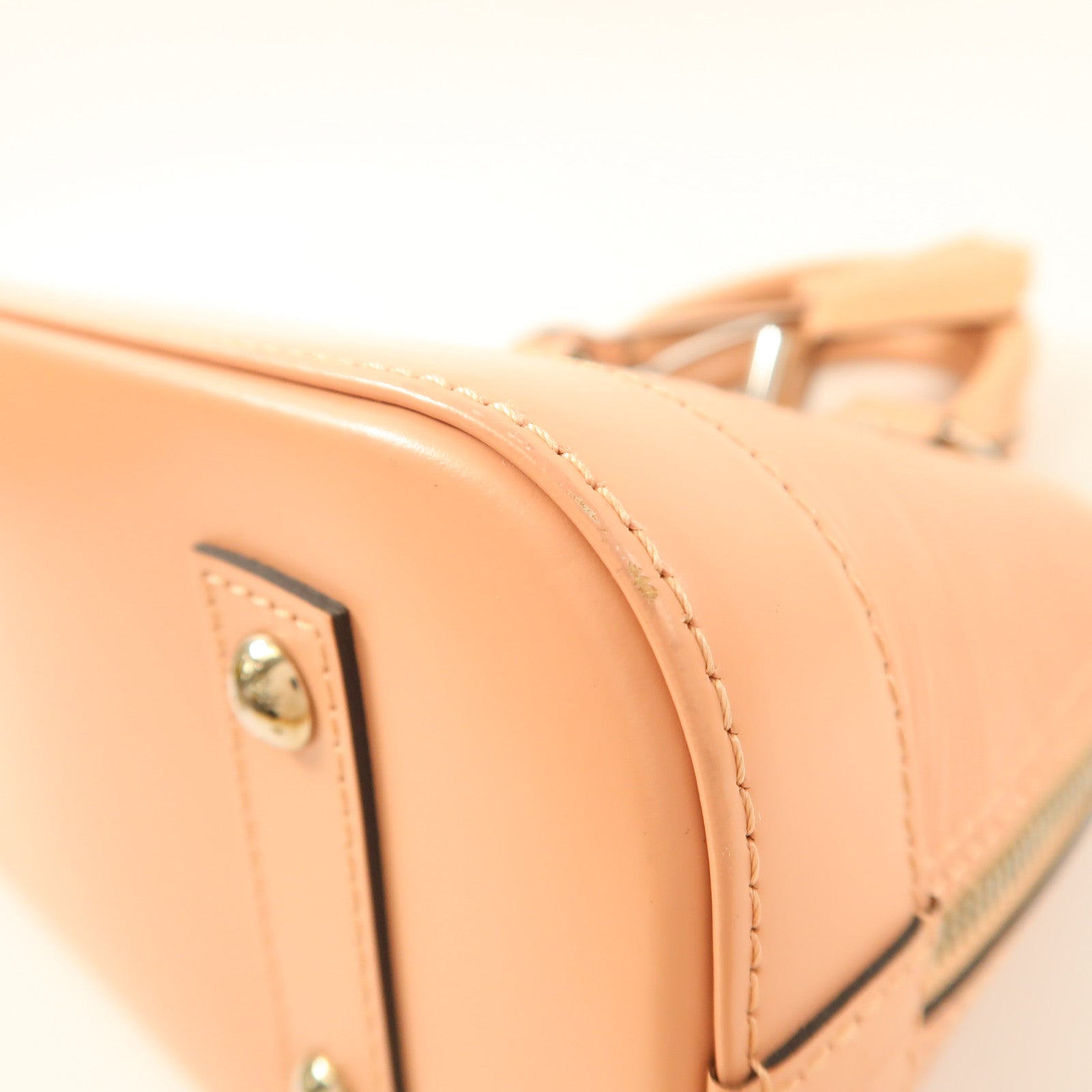 LOUIS VUITTON Epi Alma BB銀扣手挽肩背兩用袋