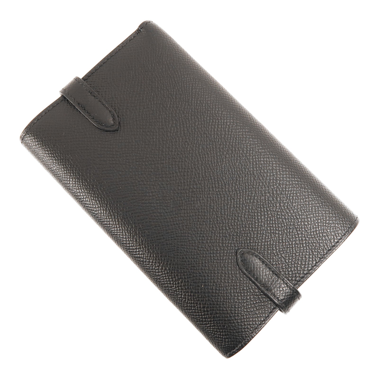 HERMES 【激減優惠】Epsom皮革Kelly Depliant Medium金扣錢包