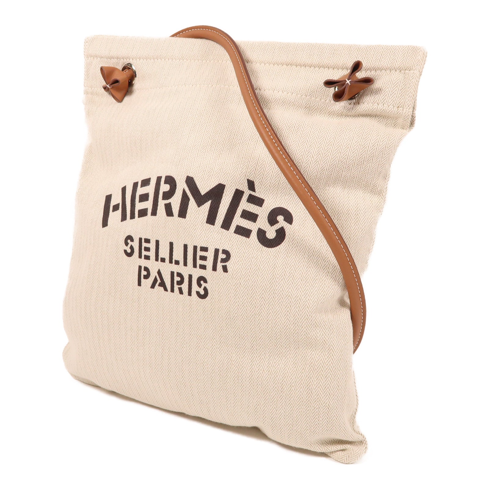 HERMES 帆布Aline肩背袋
