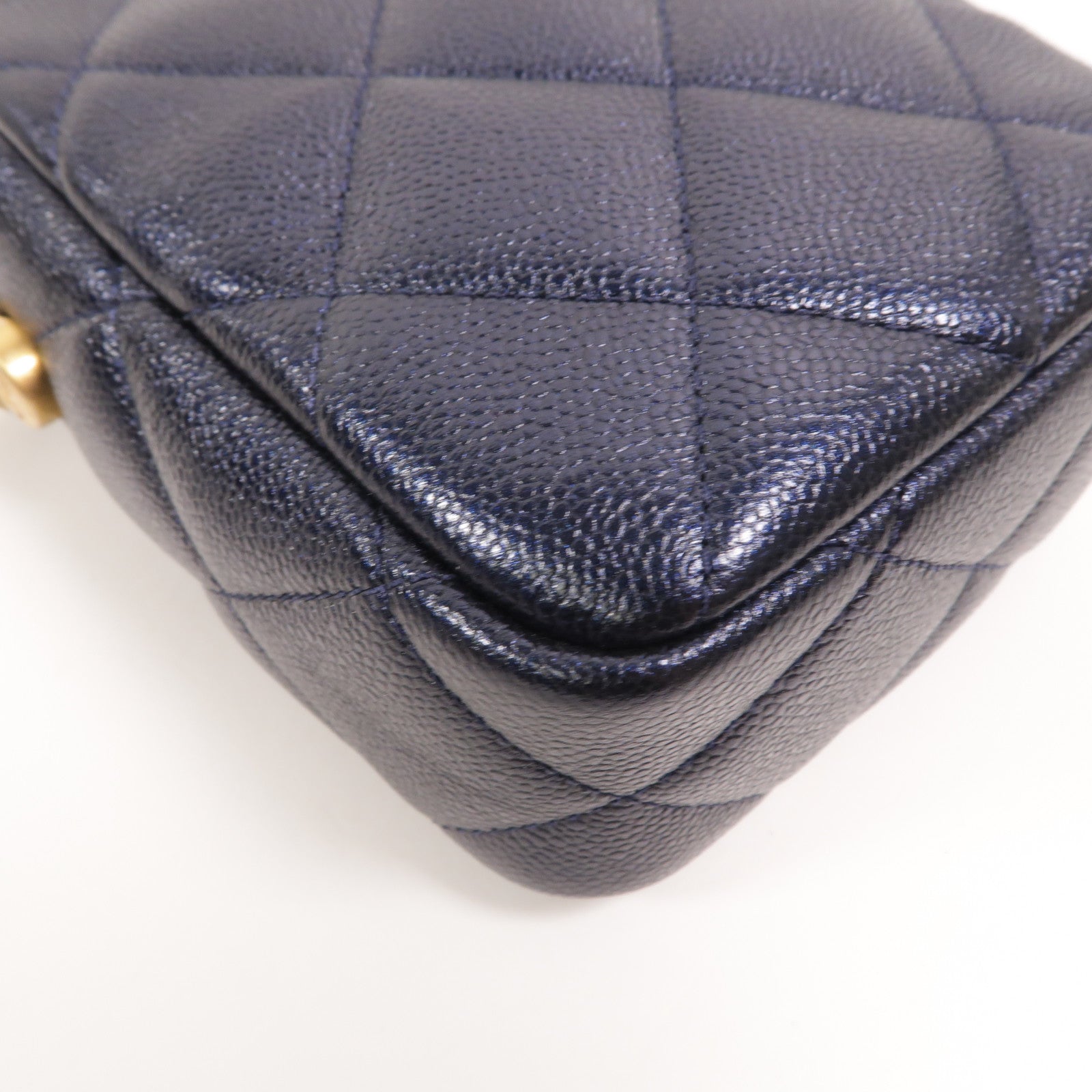 CHANEL 【激減優惠】牛皮皮革Chain Shoulder鏈帶肩背袋
