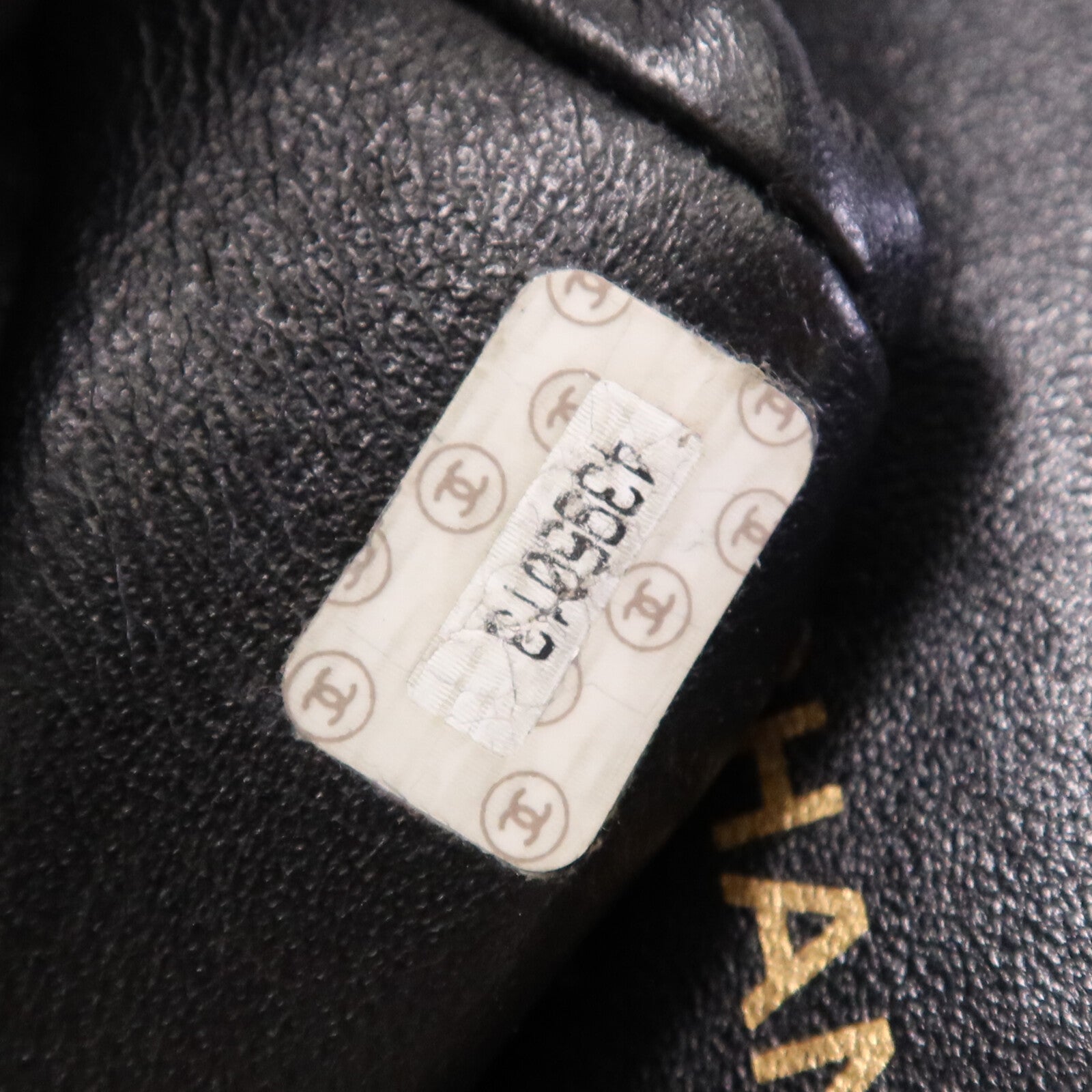 CHANEL 羊皮皮革Vintage Shoulder Bag金扣肩背袋