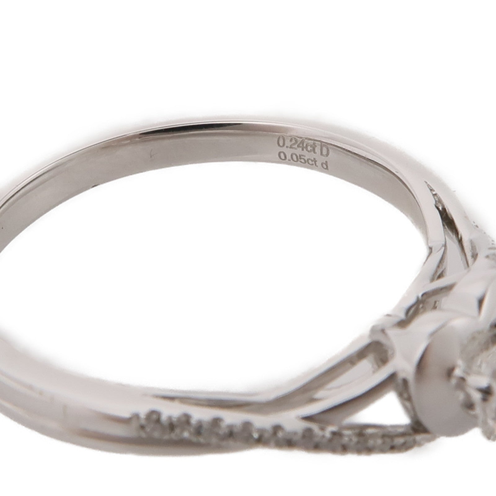 JEWELRY 18K白金Diamond Ring鑽石戒指US#6.5