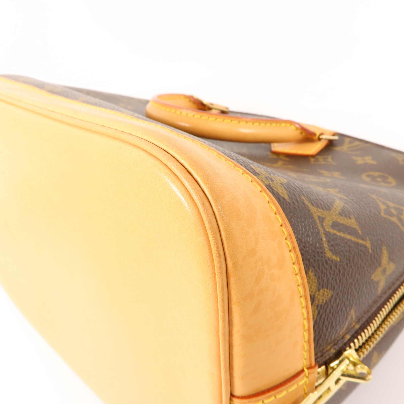 LOUIS VUITTON Monogram Alma PM金扣手挽袋