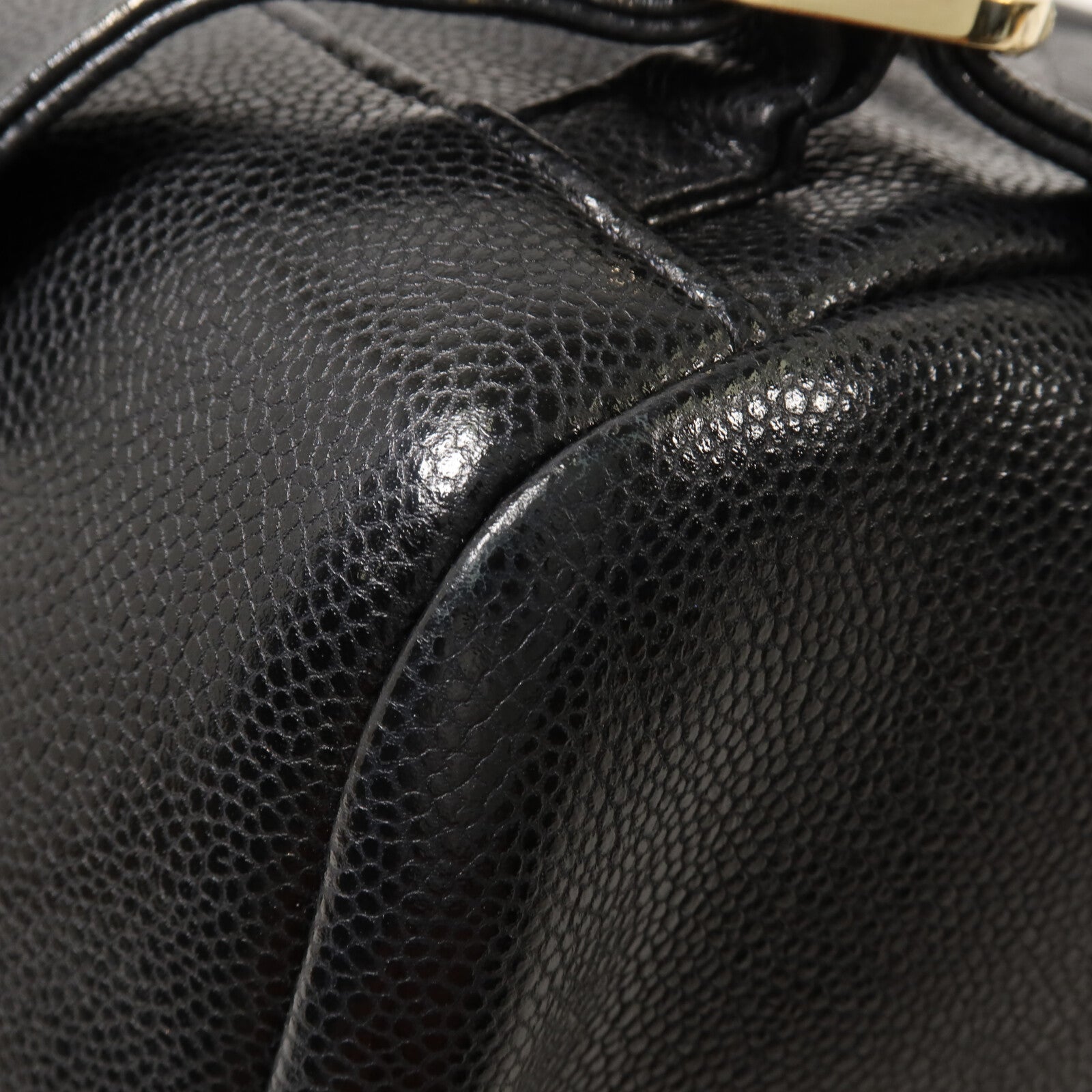 CHANEL 牛皮皮革Affinity Backpack鏈帶背包