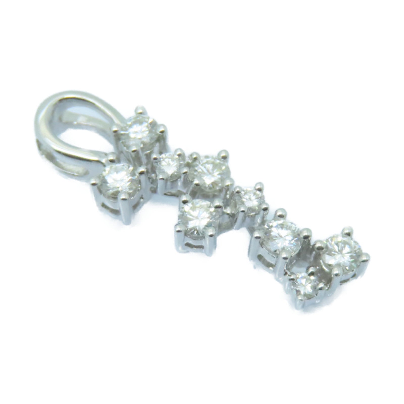 JEWELRY 【激減優惠】18K白金Diamond Pendant 0.38ct鑽石吊墜