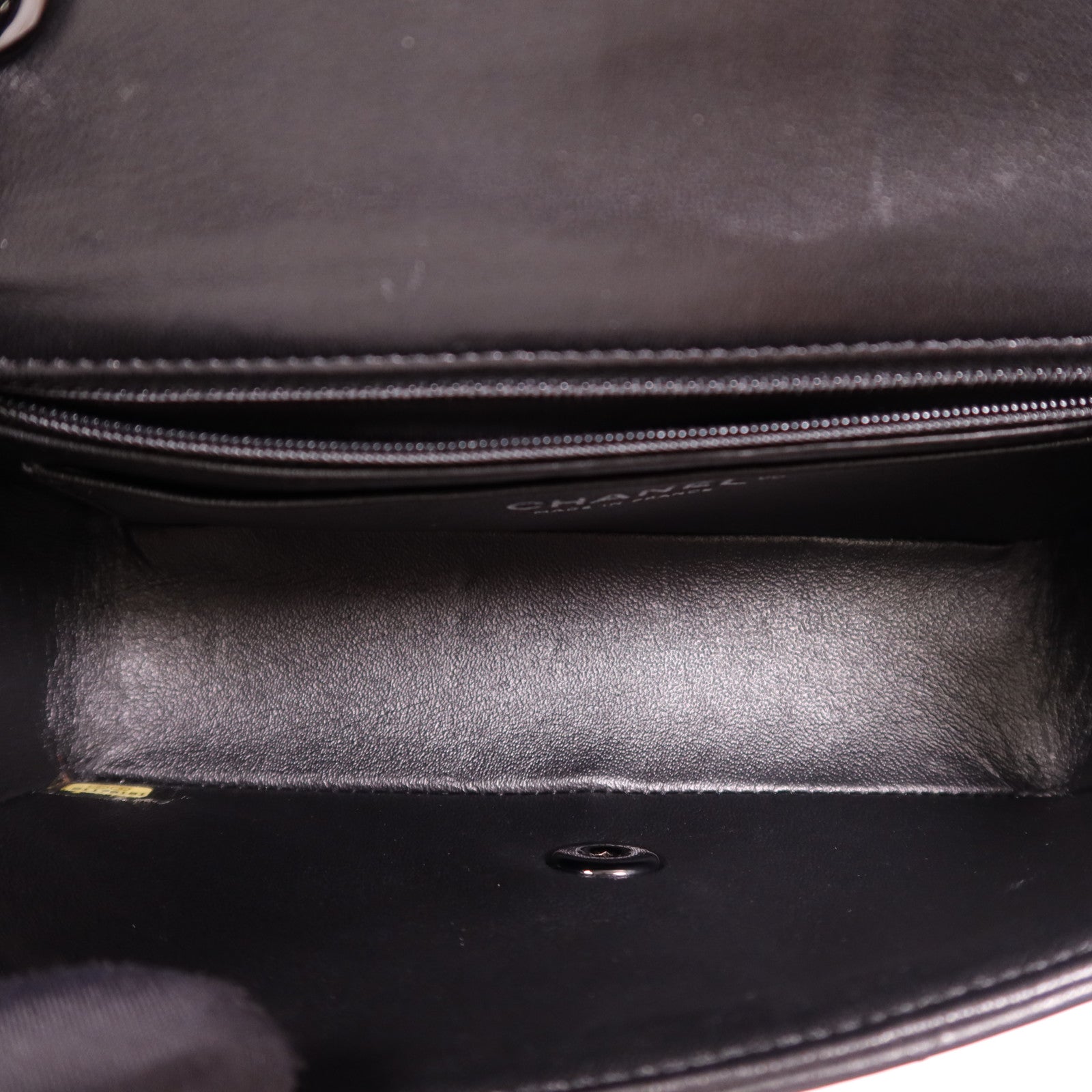 CHANEL 羊皮皮革Mini Classic 20肩背袋