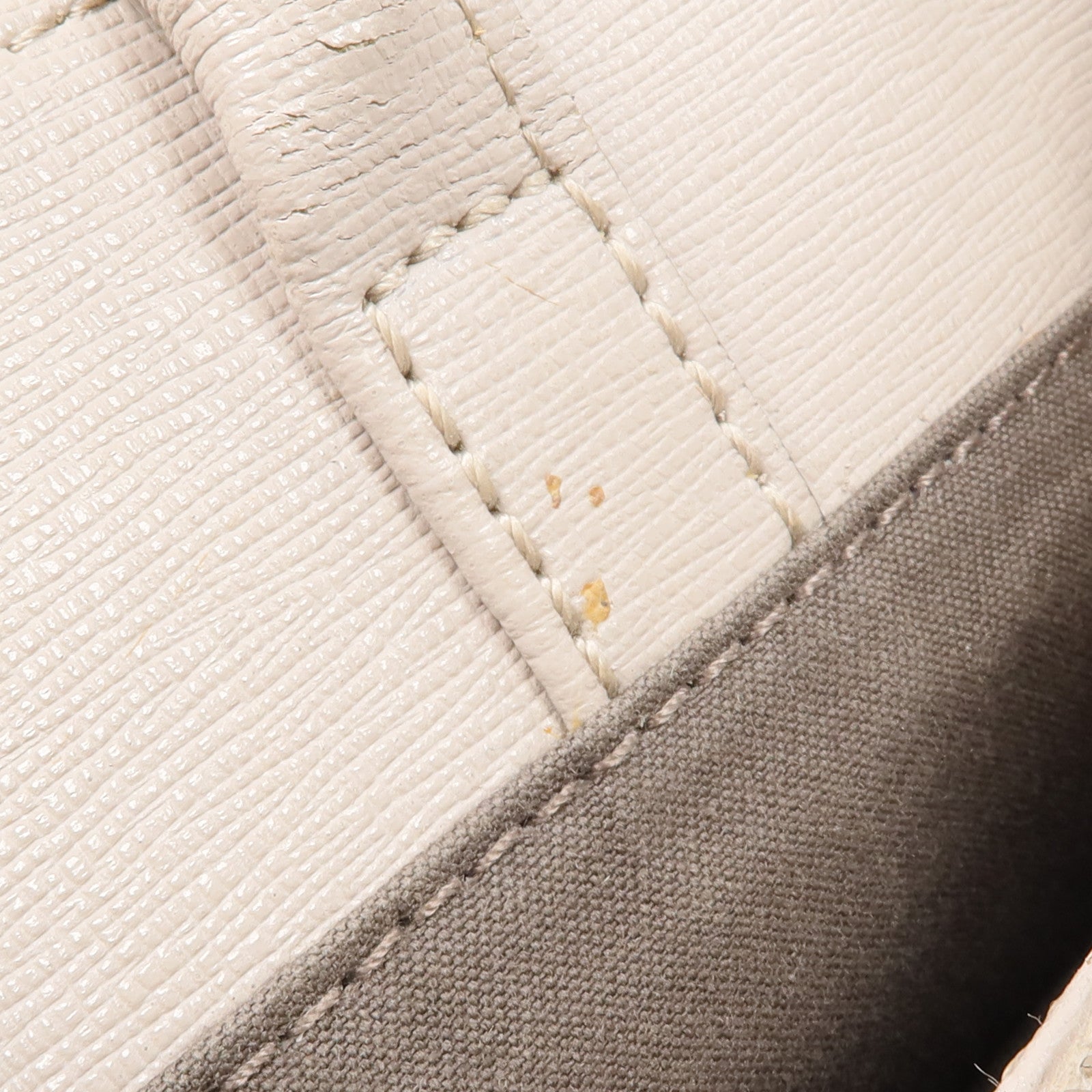 FENDI 【激減優惠】牛皮皮革Petite 2 Jours金扣手挽肩背兩用袋灰色