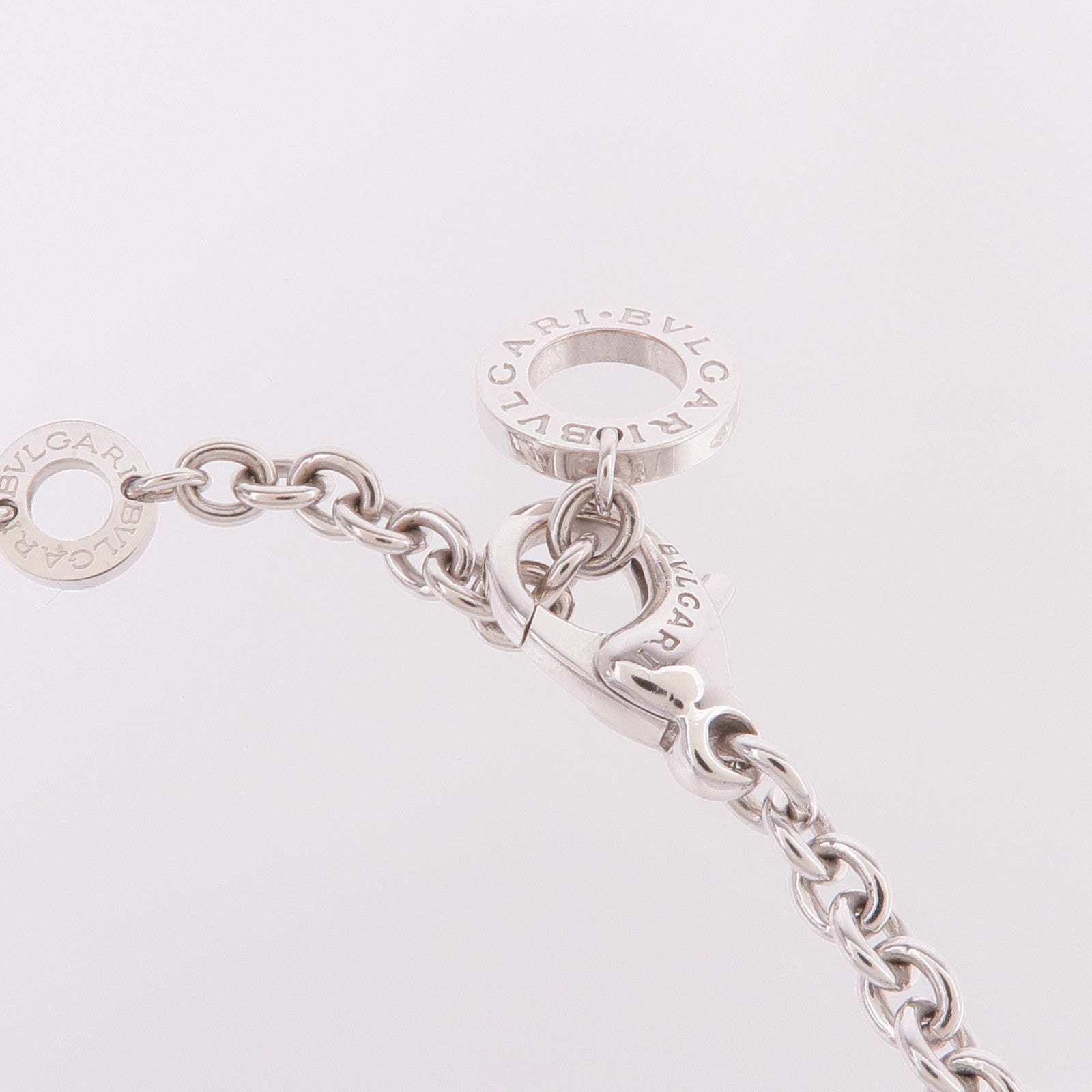 BVLGARI 18K白金Bvlgari Bvlgari Necklace鑽石項鍊