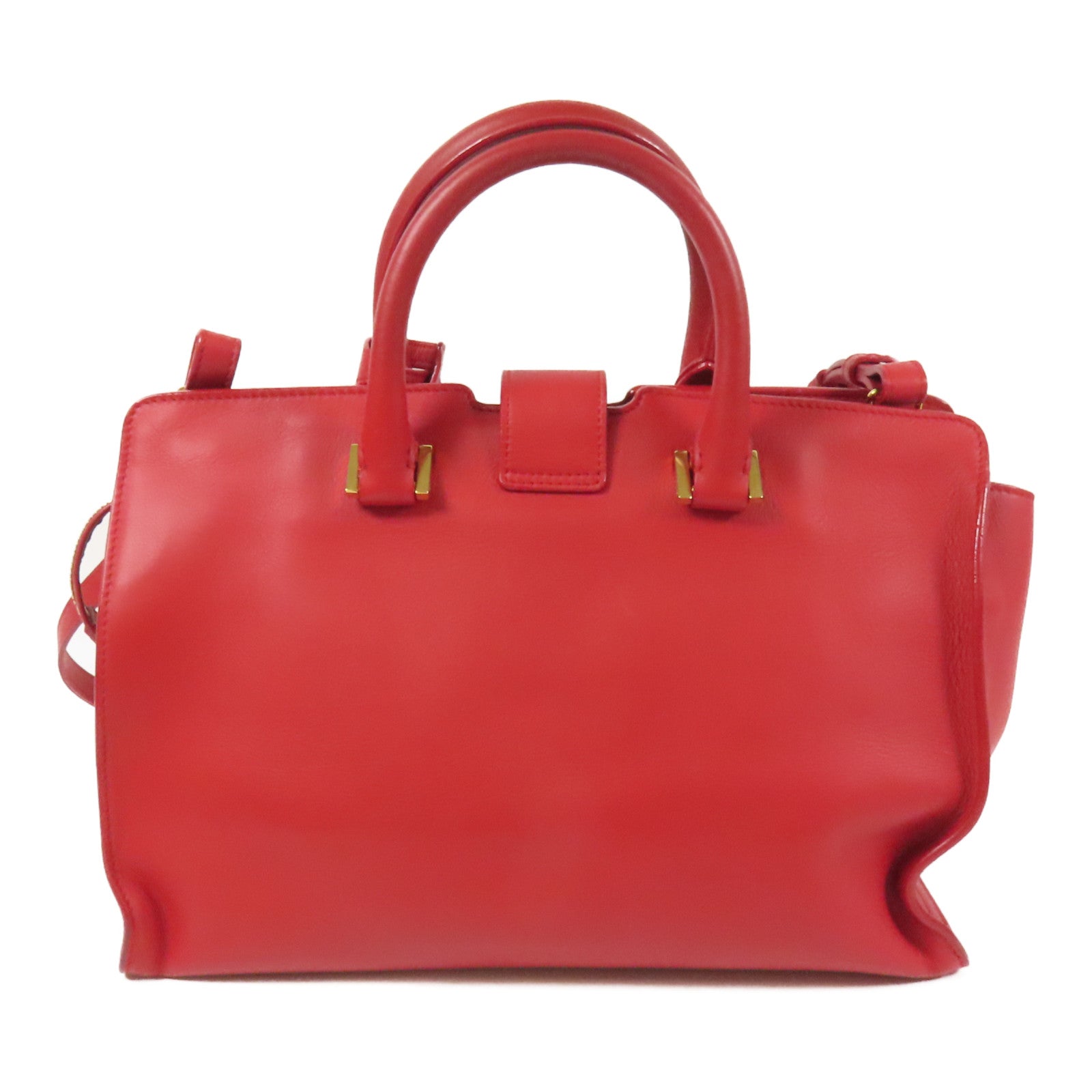 SAINT LAURENT 牛皮皮革Y Line Mini金扣手挽肩背兩用袋