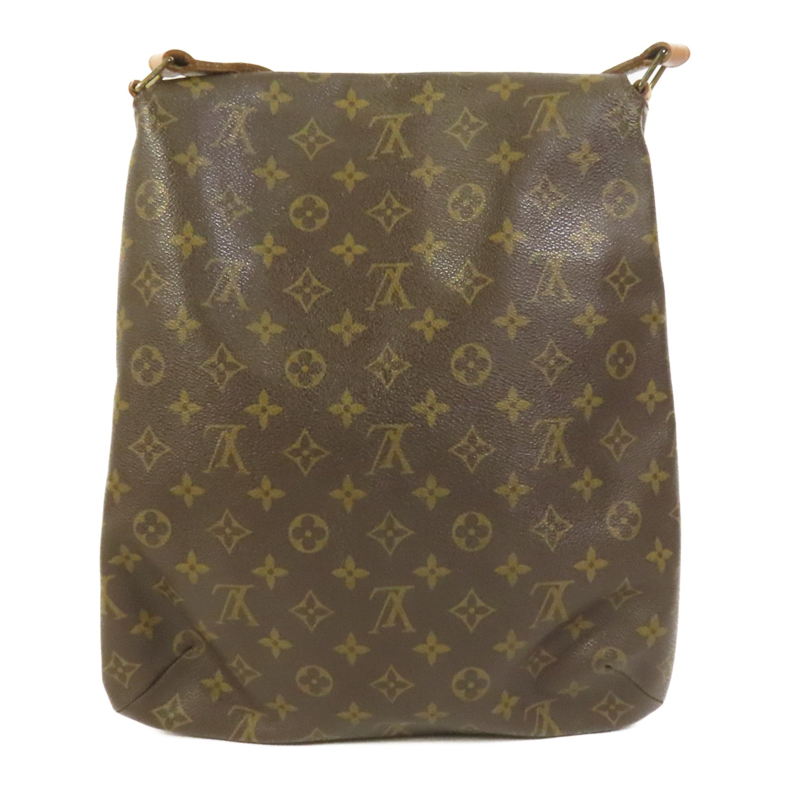 LOUIS VUITTON Monogram Musette金扣肩背袋