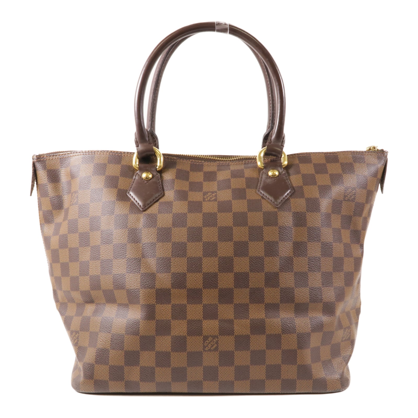 LOUIS VUITTON 【激減優惠】Damier Saleya MM金扣肩背袋/手挽袋