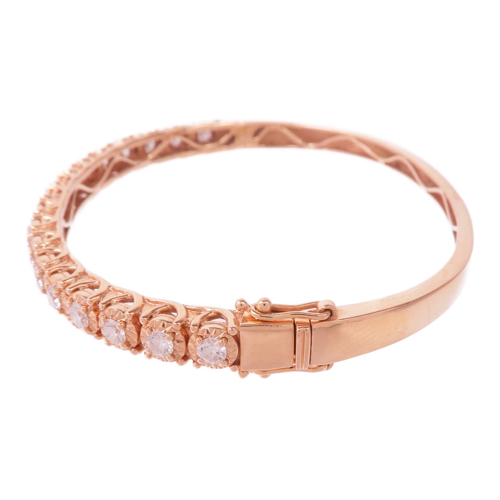 JEWELRY 18K玫瑰金Diamond Bracelet鑽石手鏈