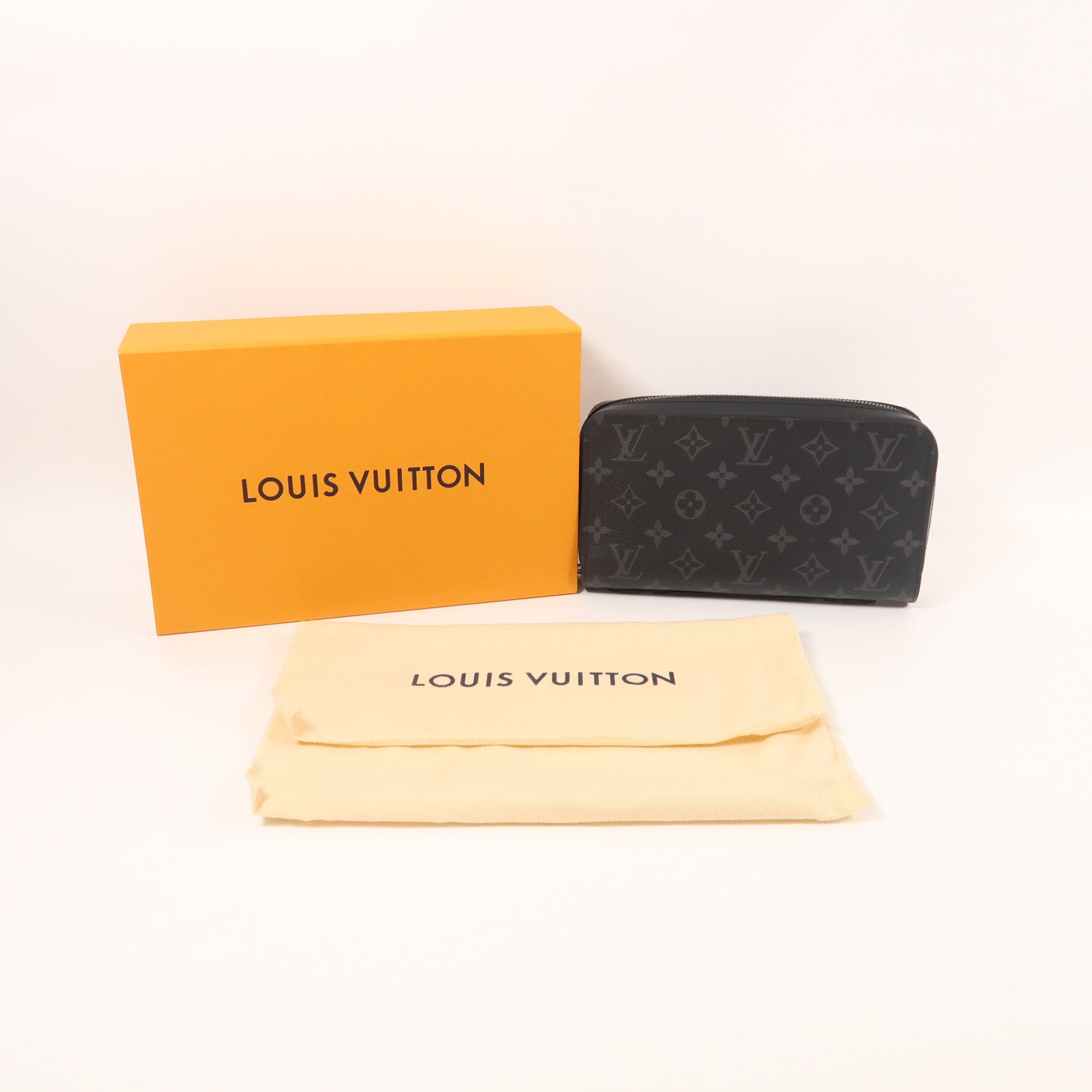 LOUIS VUITTON Monogram Eclipse Zippy XL Wallet長錢包