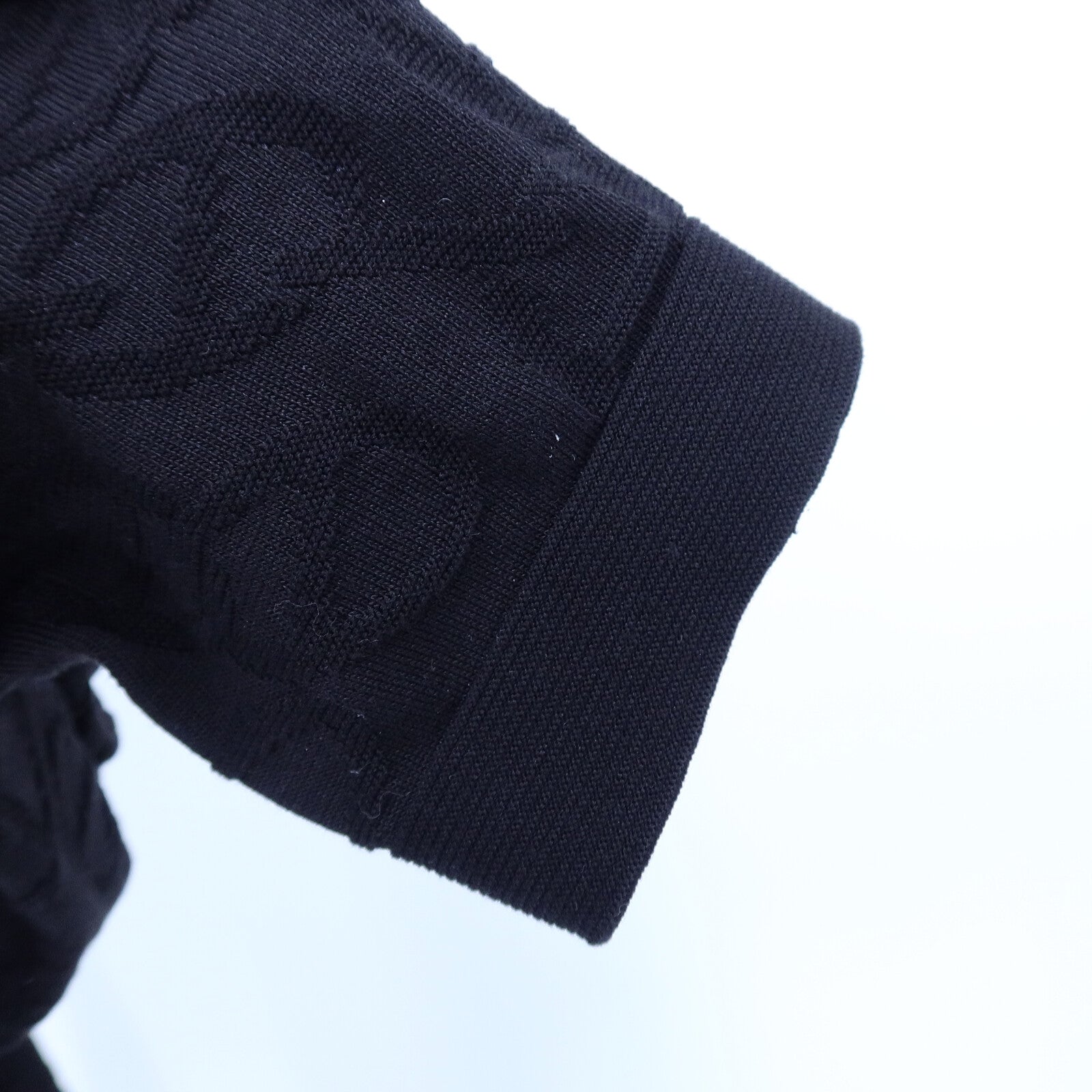 HERMES Silk/Cotton Naoussa Chaine D'ancre Long Cardigan針織