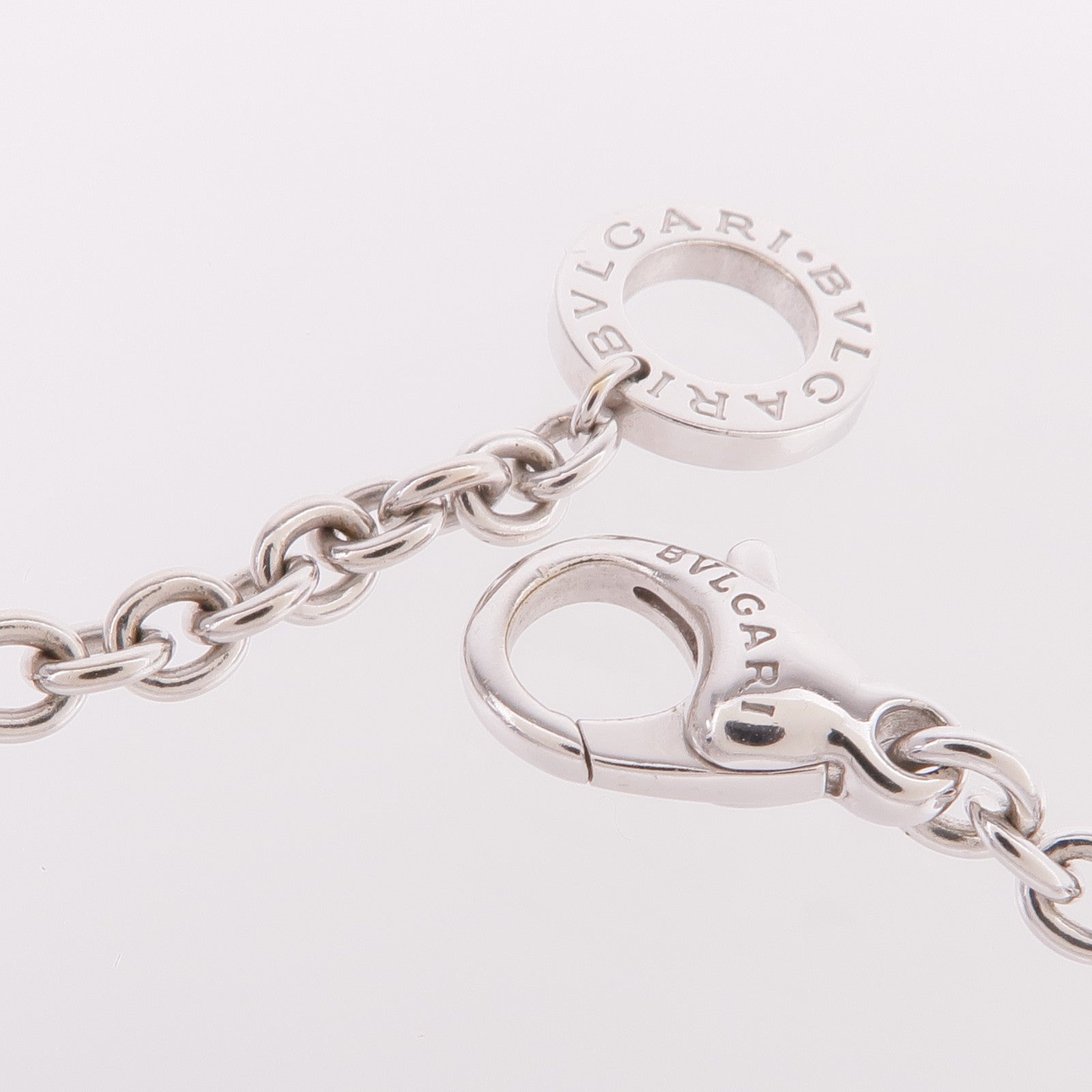 BVLGARI 18K白金Bvlgari Bvlgari Necklace鑽石項鍊