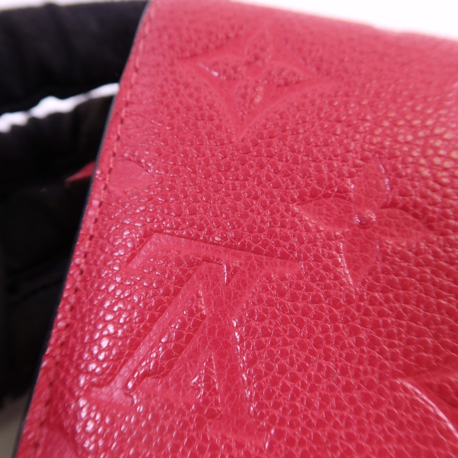 LOUIS VUITTON Monogram Empreinte Victorine金扣錢包