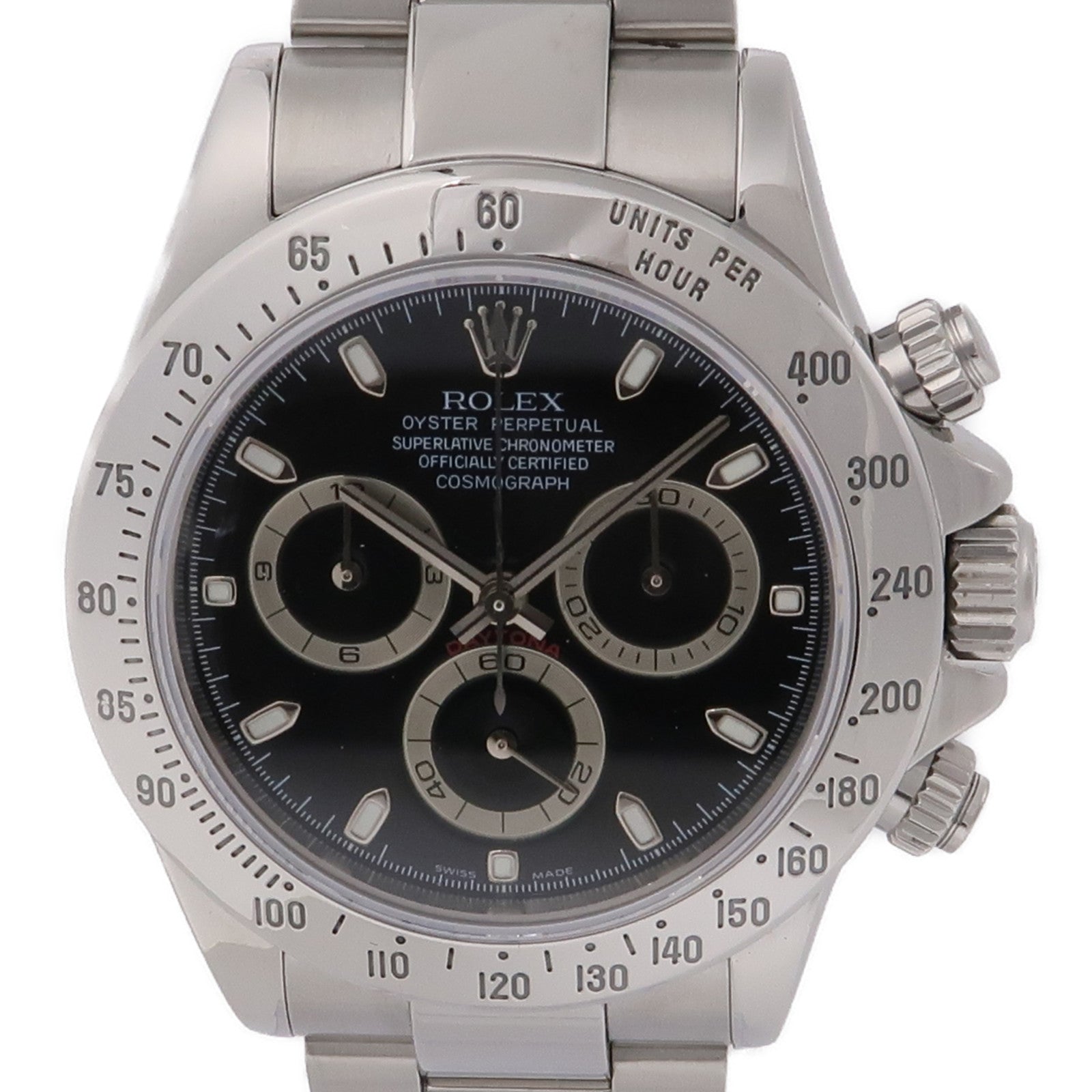ROLEX Daytona 40mm不鏽鋼手錶自動機芯黑色