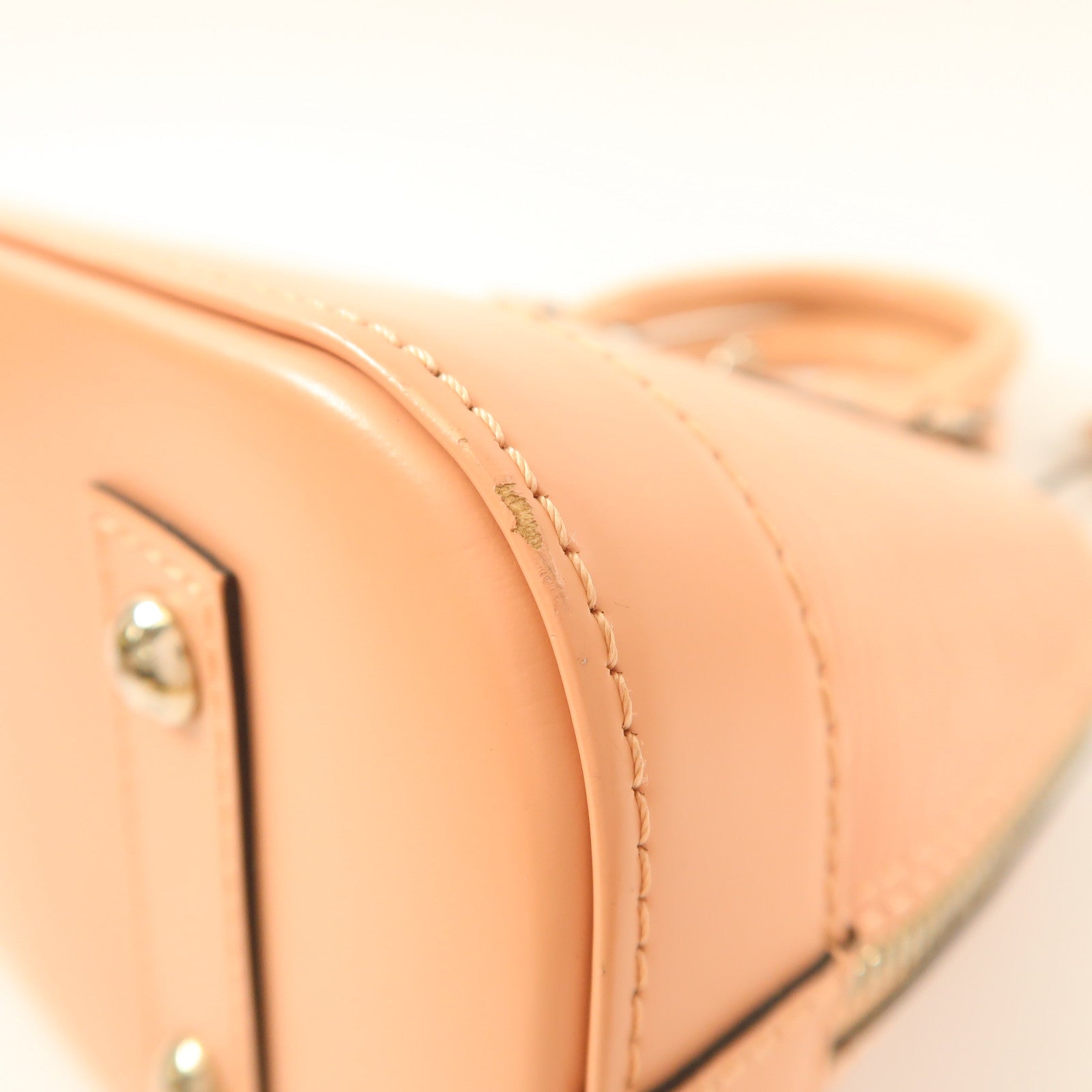 LOUIS VUITTON Epi Alma BB銀扣手挽肩背兩用袋