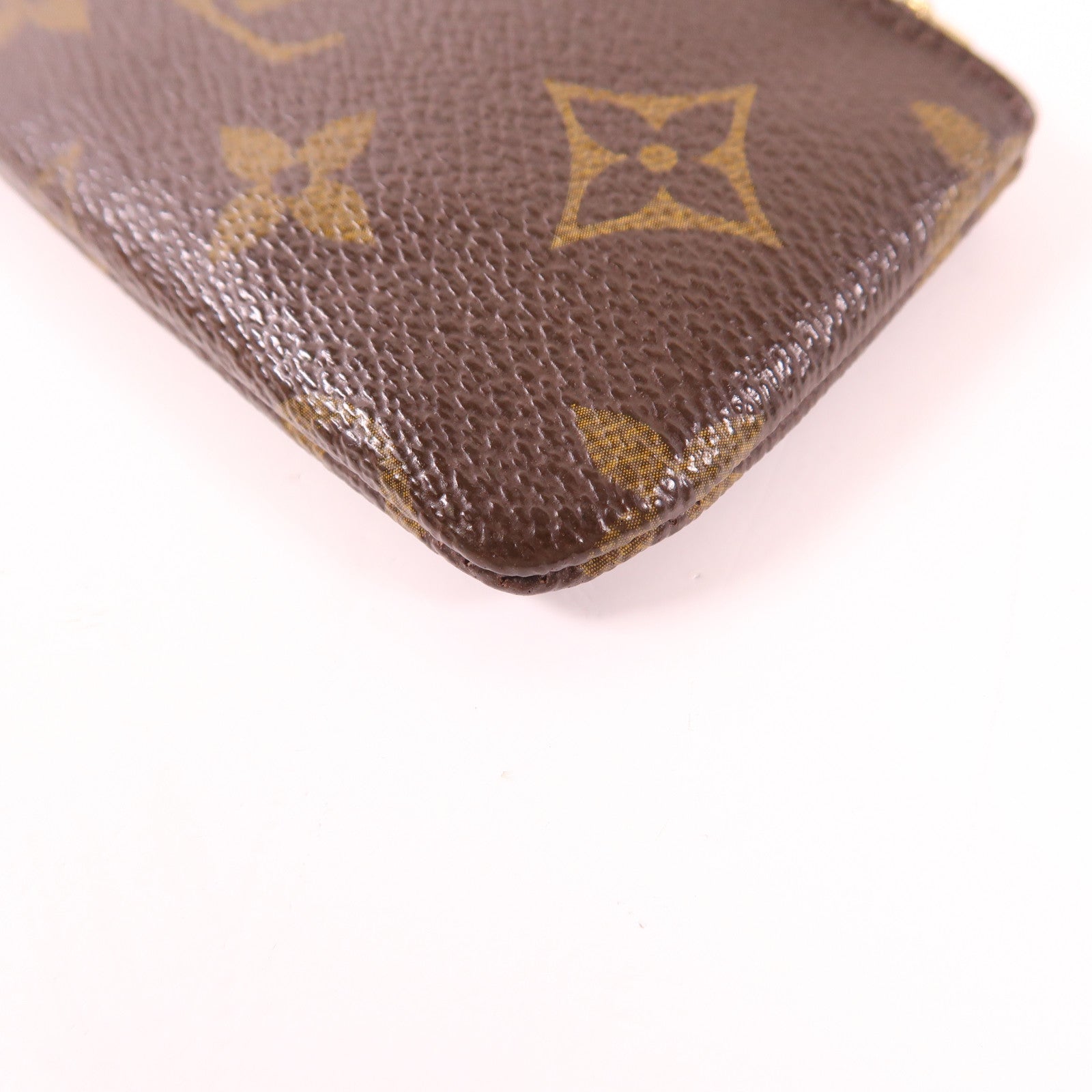 LOUIS VUITTON Monogram Key Pouch金扣鎖匙包