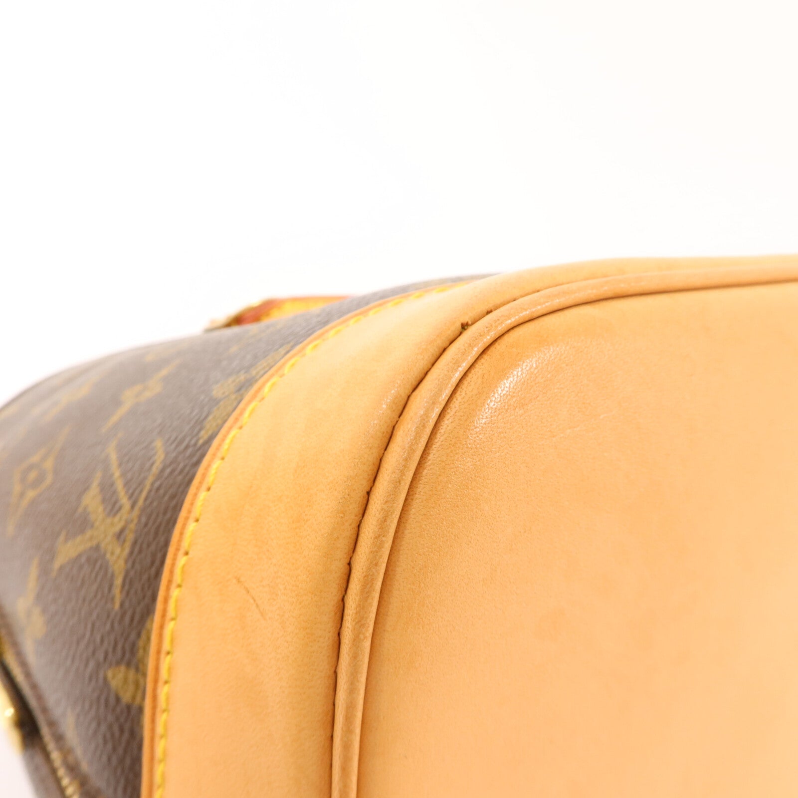 LOUIS VUITTON Monogram Alma PM金扣手挽袋