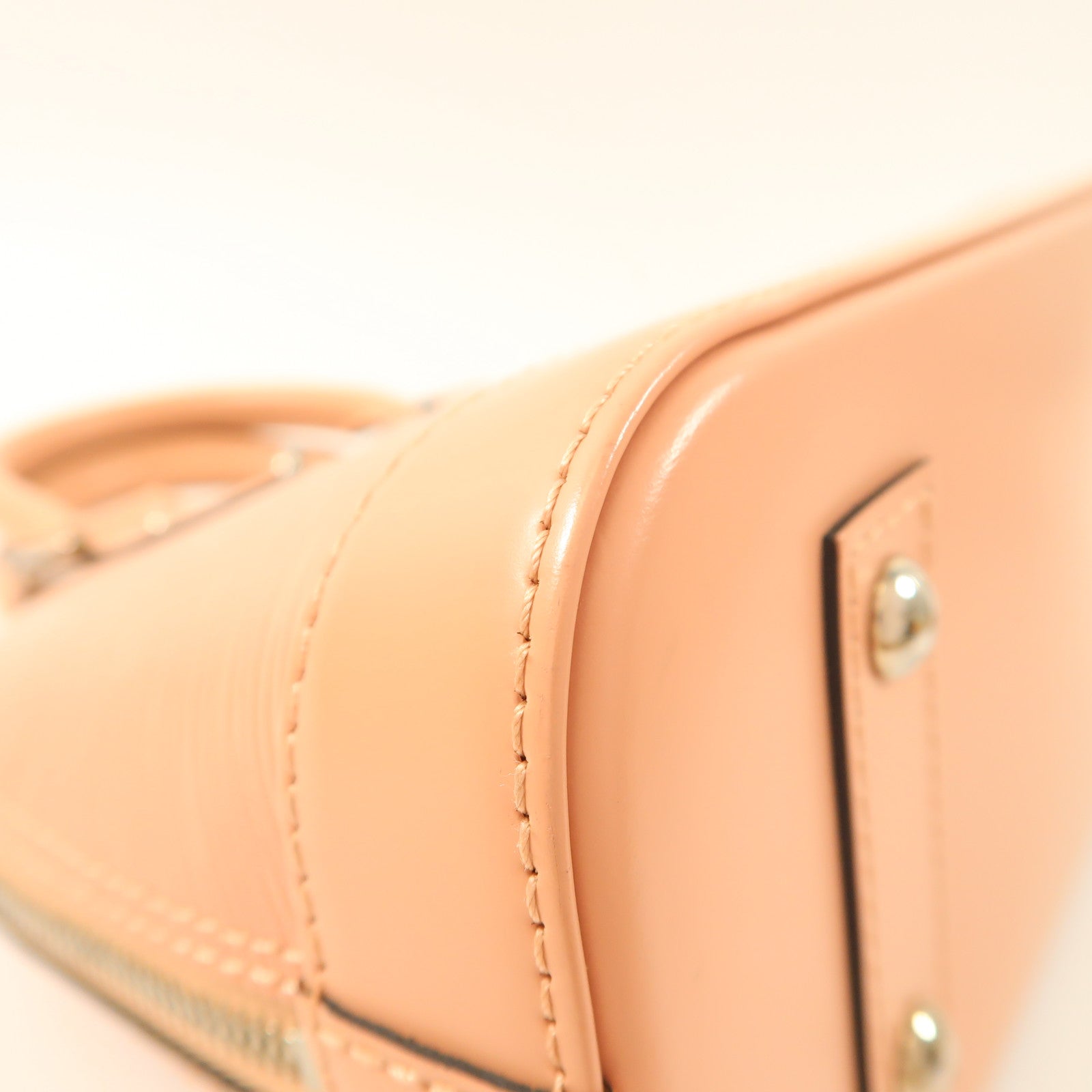LOUIS VUITTON Epi Alma BB銀扣手挽肩背兩用袋
