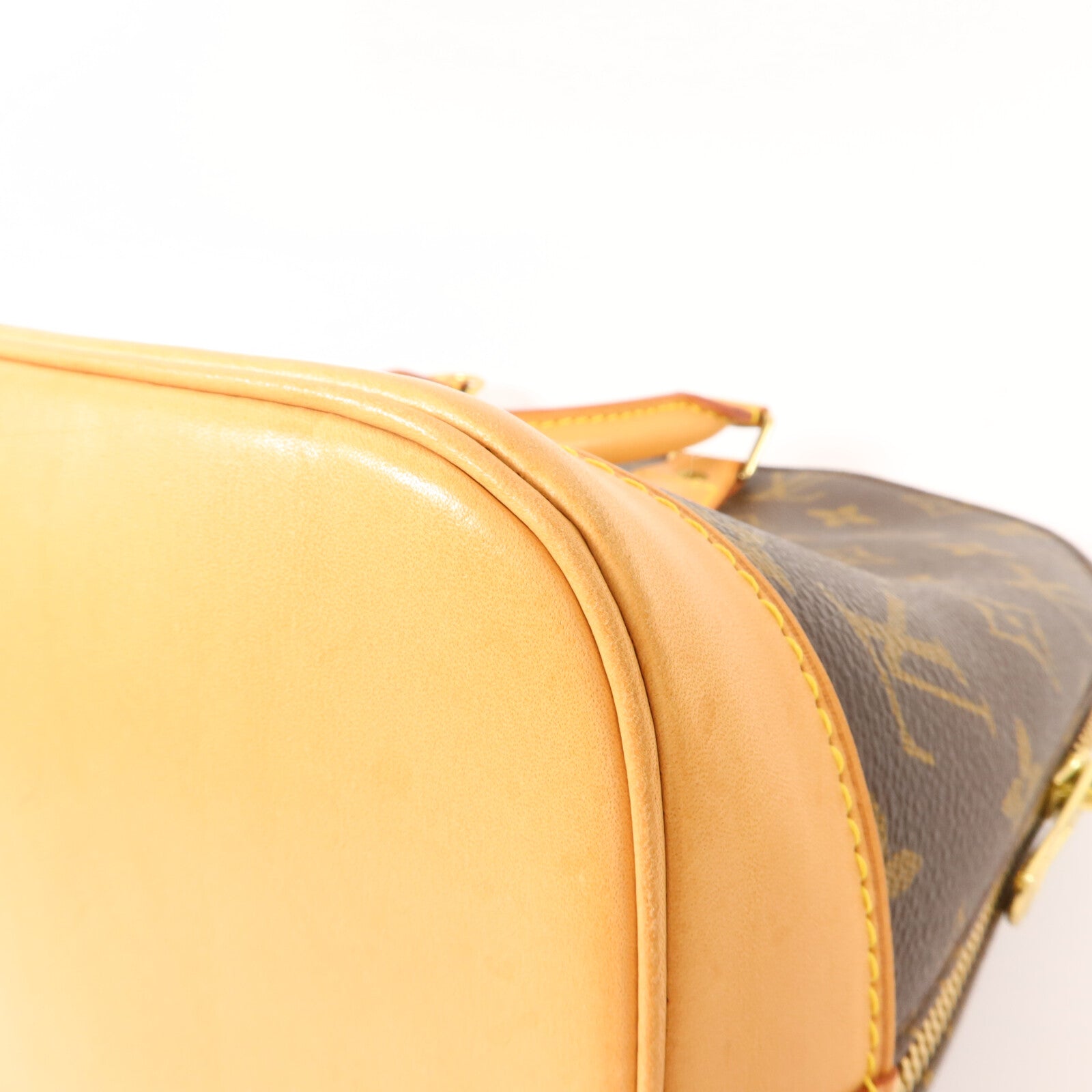 LOUIS VUITTON Monogram Alma PM金扣手挽袋