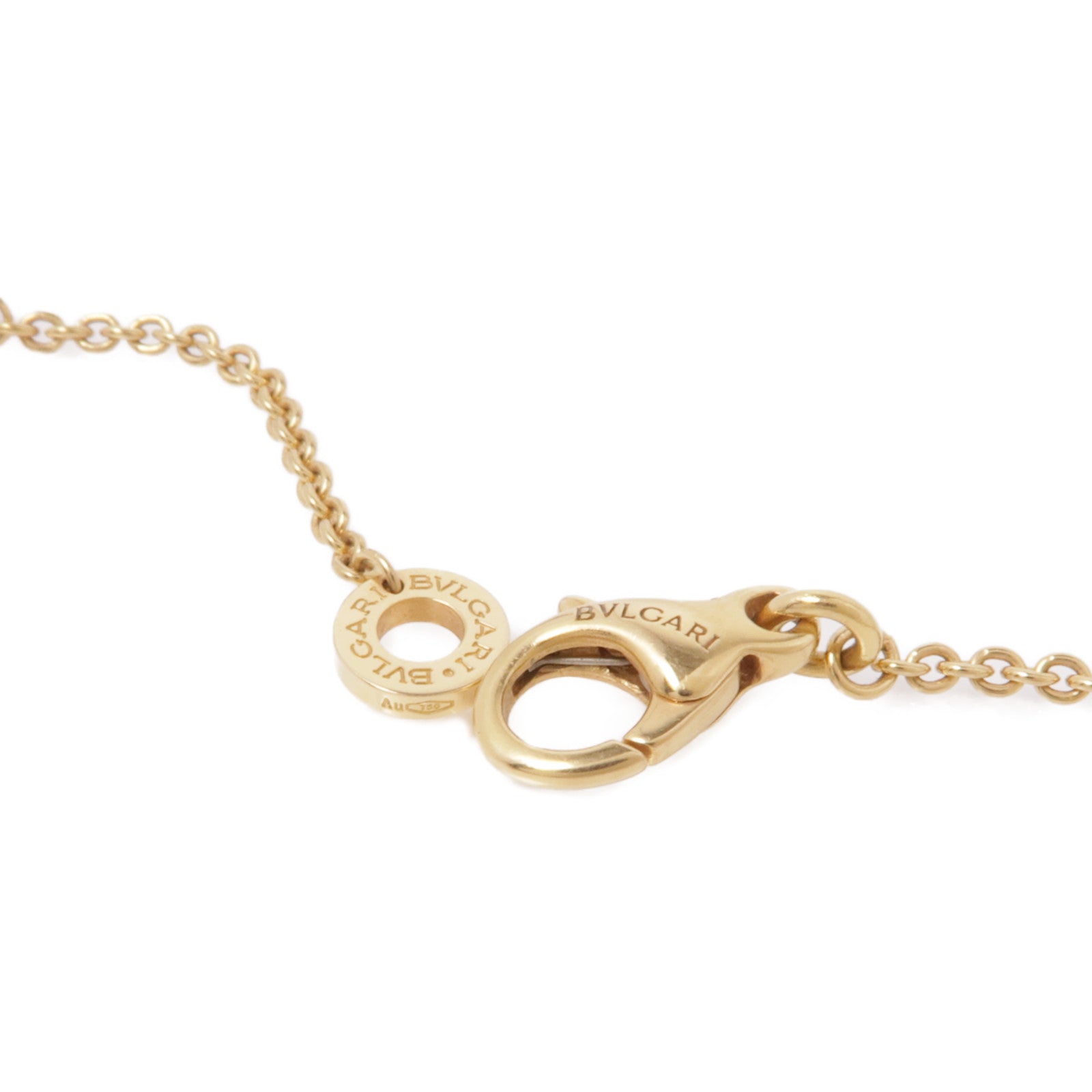 BVLGARI【激減優惠】 18K黃金/陶瓷B-Zero1 Necklace項鍊