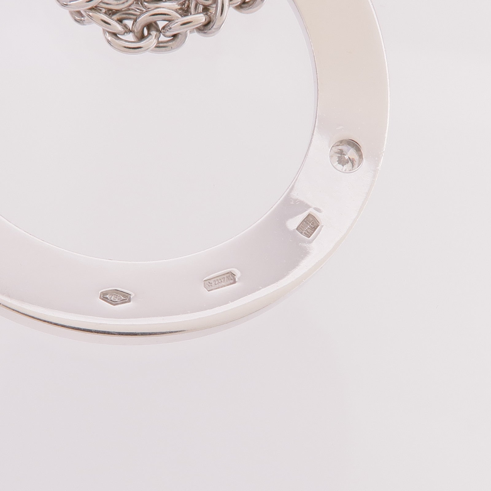 BVLGARI 18K白金Bvlgari Bvlgari Necklace鑽石項鍊