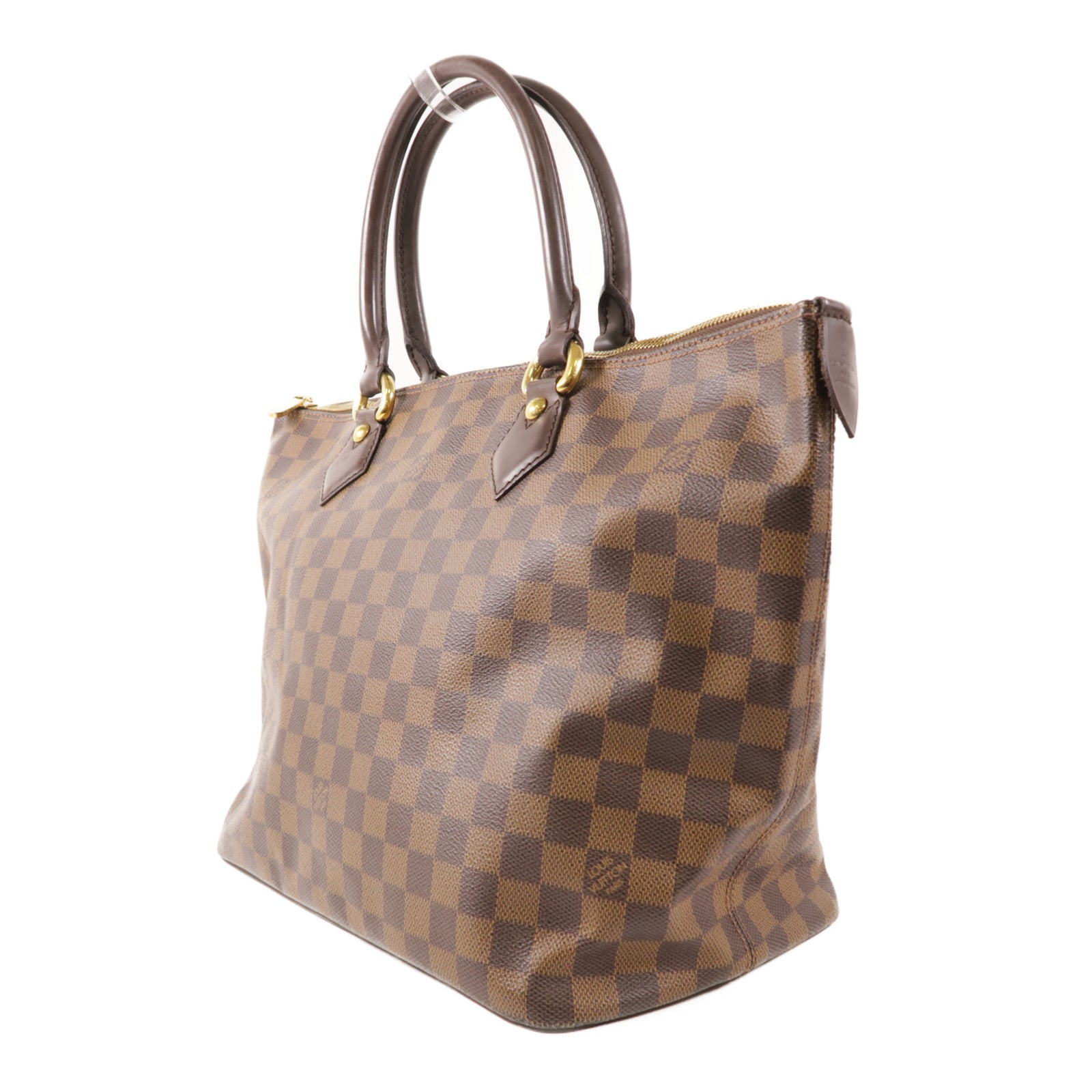 LOUIS VUITTON 【激減優惠】Damier Saleya MM金扣肩背袋/手挽袋