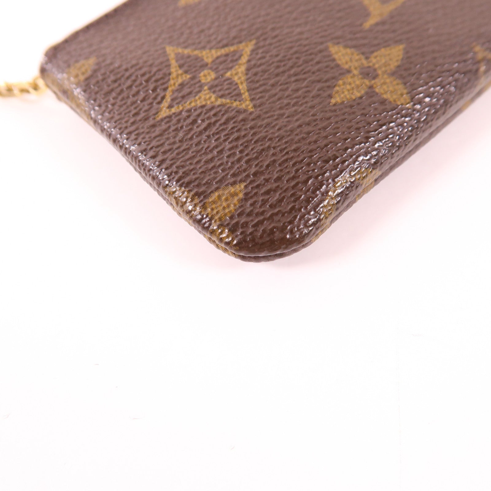 LOUIS VUITTON Monogram Key Pouch金扣鎖匙包