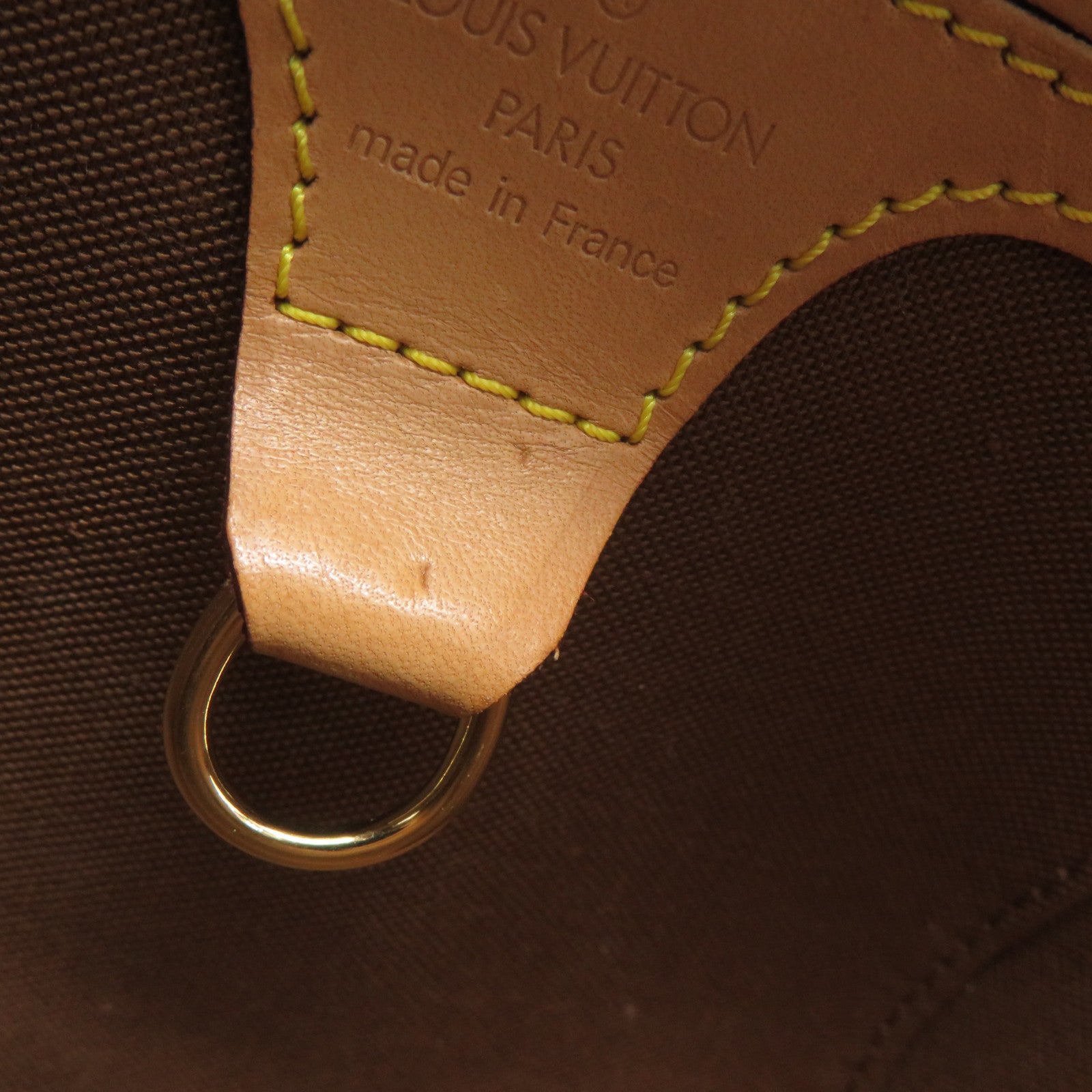 LOUIS VUITTON 【激減優惠】Monogram Elipse PM金扣手挽袋啡色