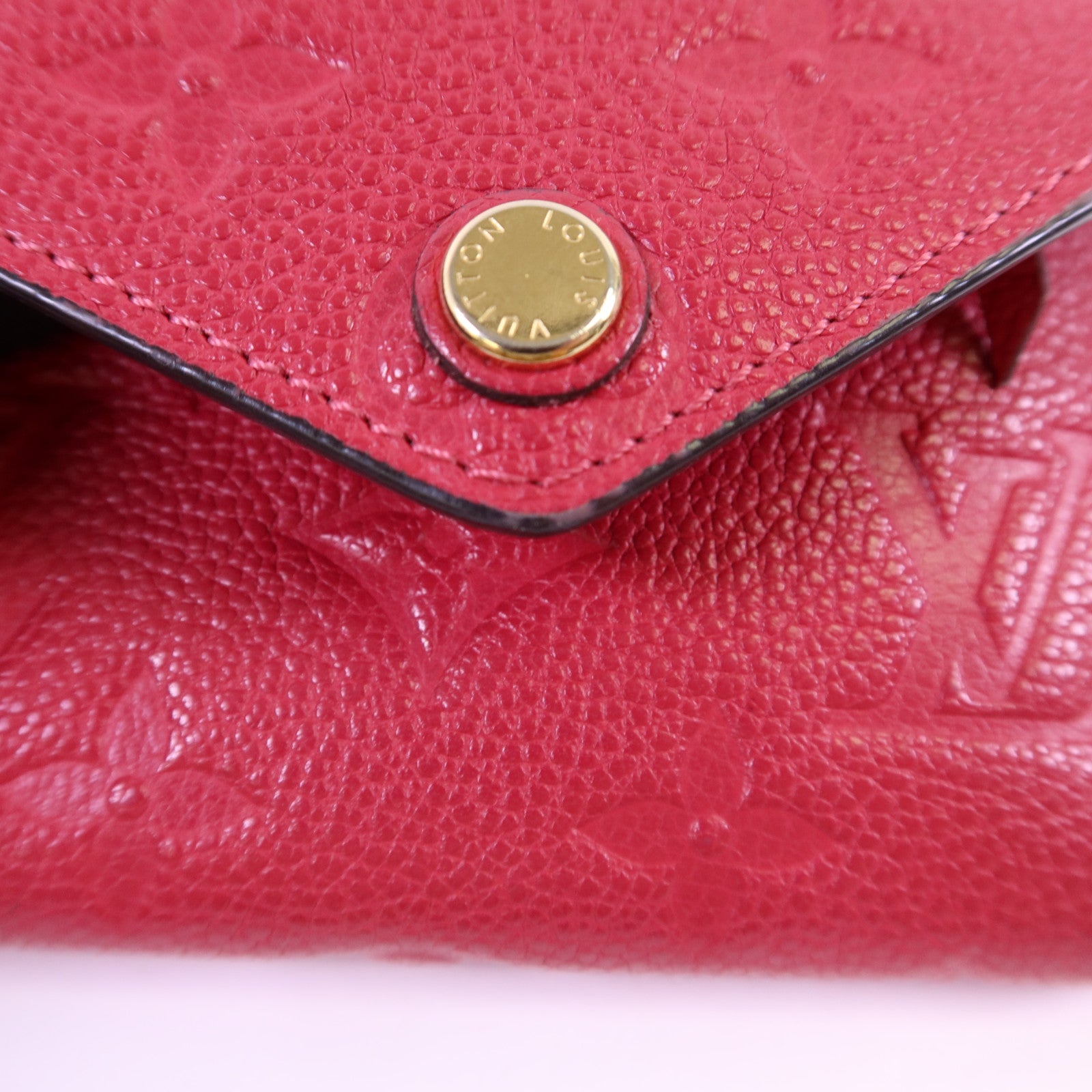 LOUIS VUITTON Monogram Empreinte Victorine金扣錢包