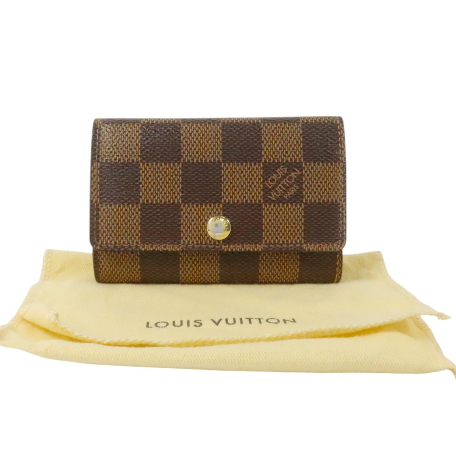 LOUIS VUITTON Damier Multicles 6 Key Holder金扣鎖匙扣