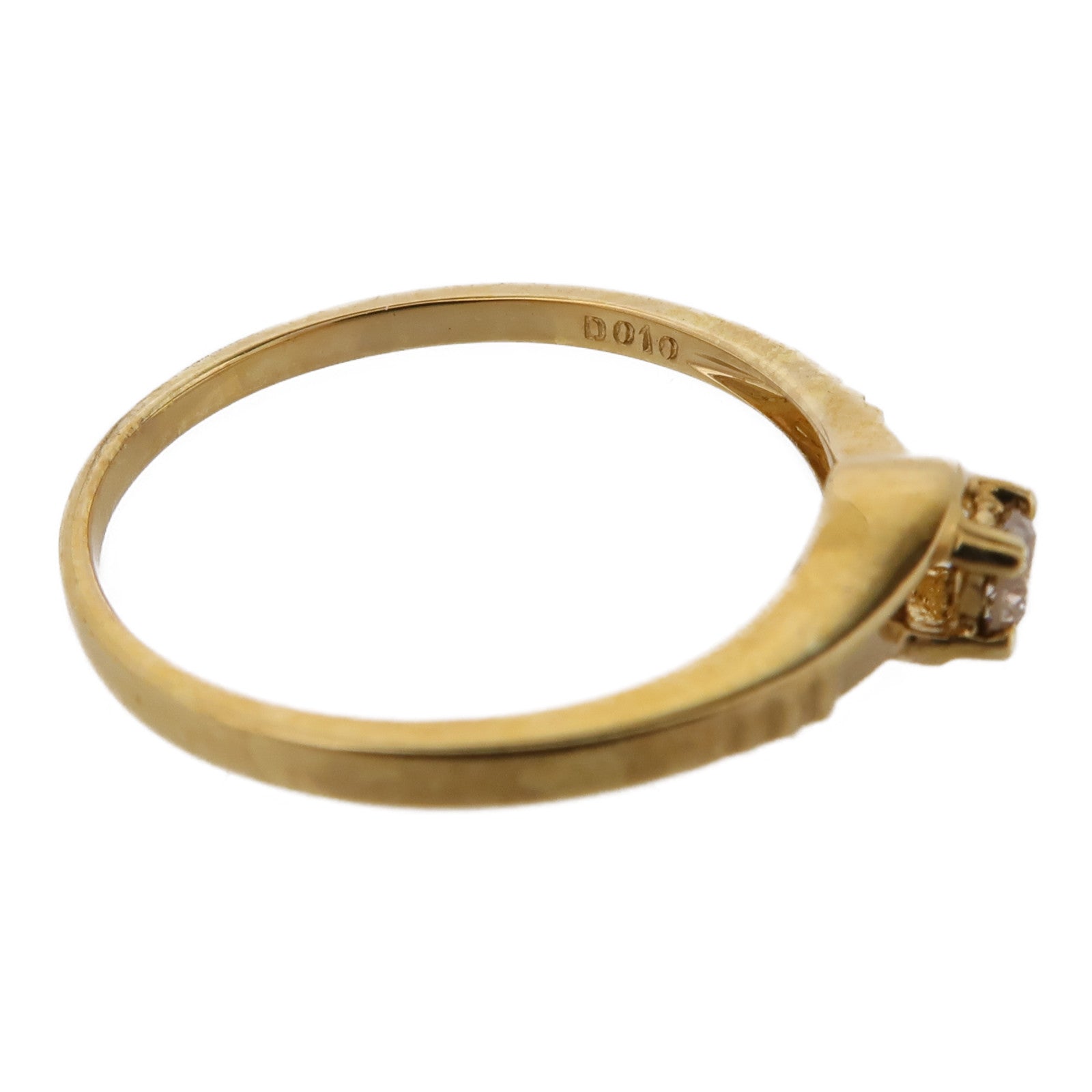 JEWELRY 18K黃金Diamond Ring鑽石戒指US#6.25