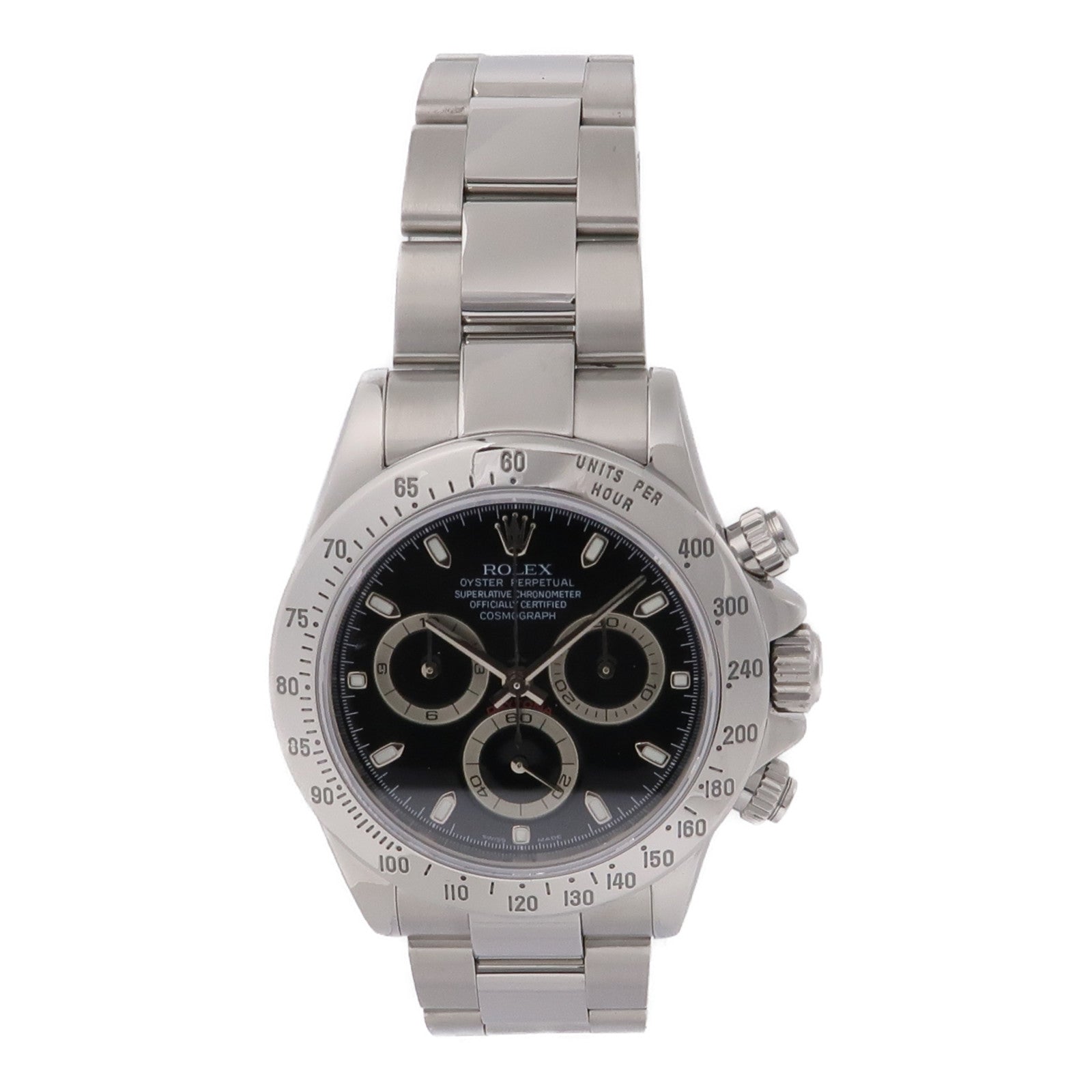 ROLEX Daytona 40mm不鏽鋼手錶自動機芯黑色