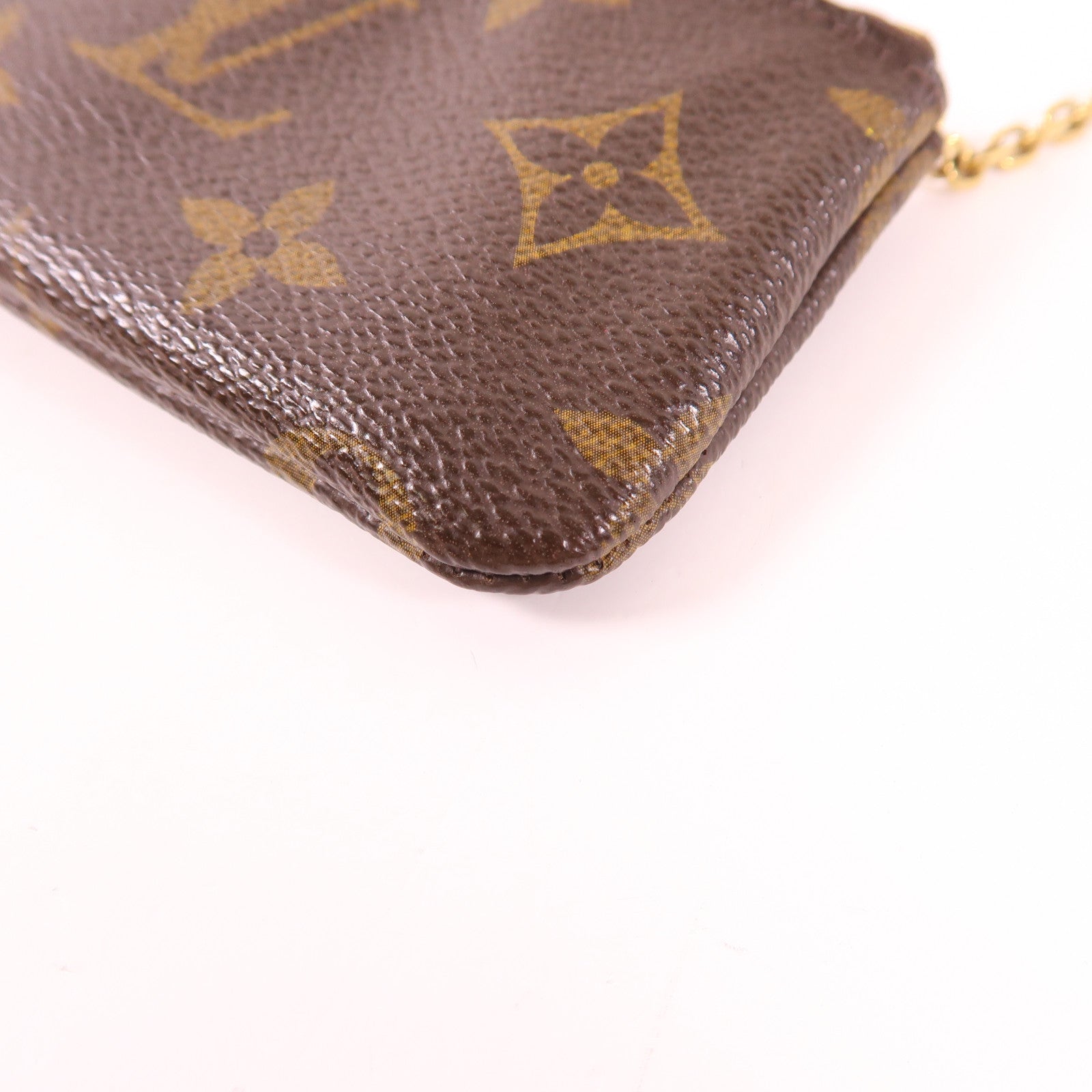 LOUIS VUITTON Monogram Key Pouch金扣鎖匙包