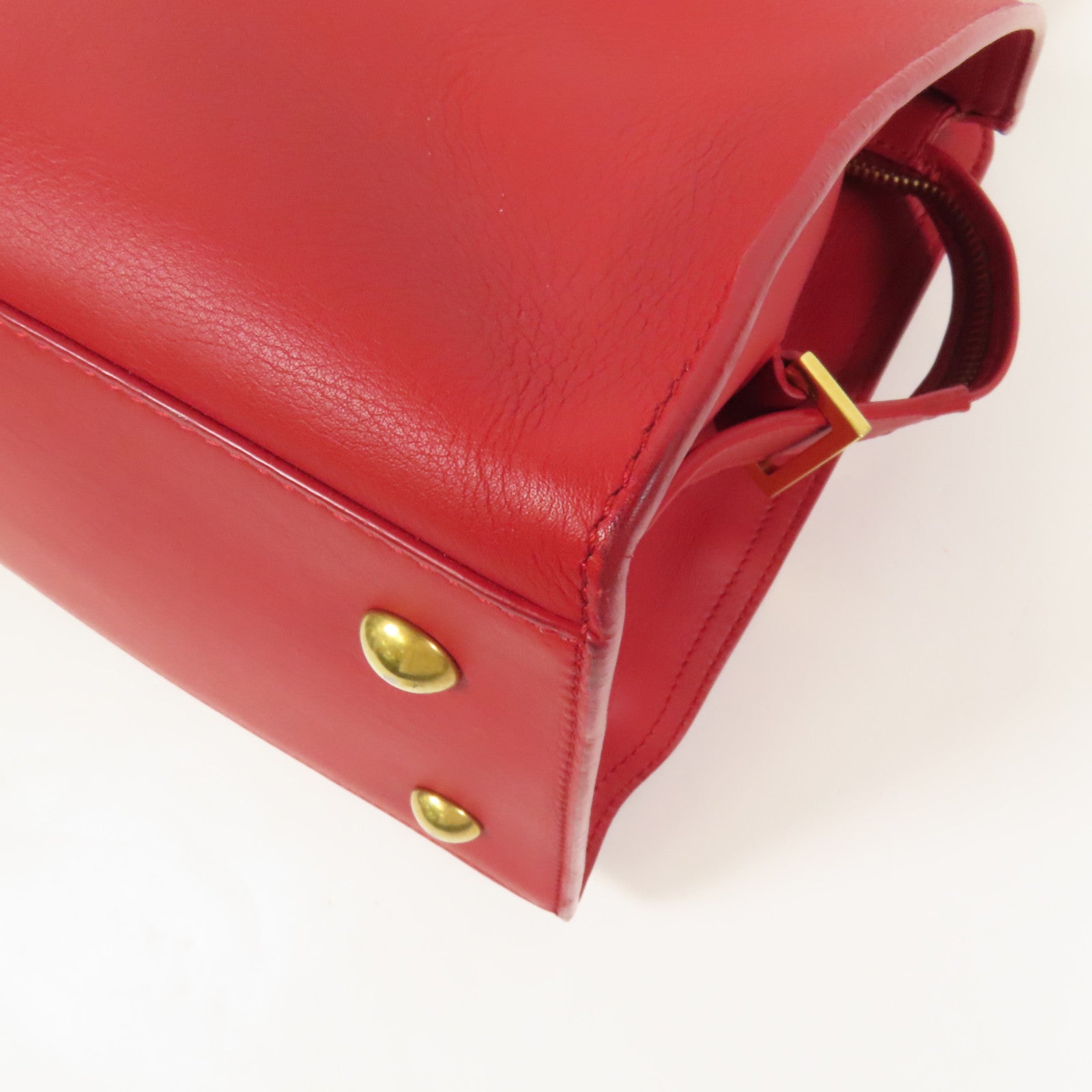 SAINT LAURENT 牛皮皮革Y Line Mini金扣手挽肩背兩用袋