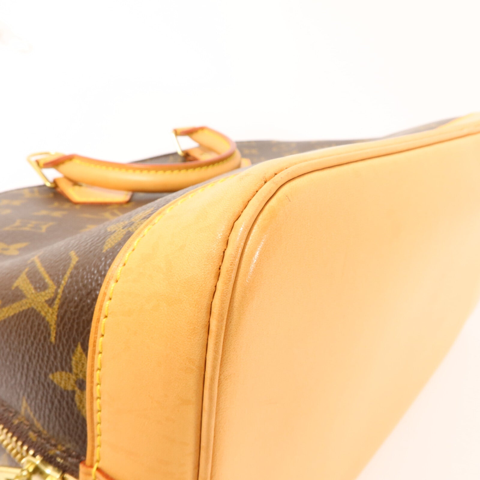 LOUIS VUITTON Monogram Alma PM金扣手挽袋