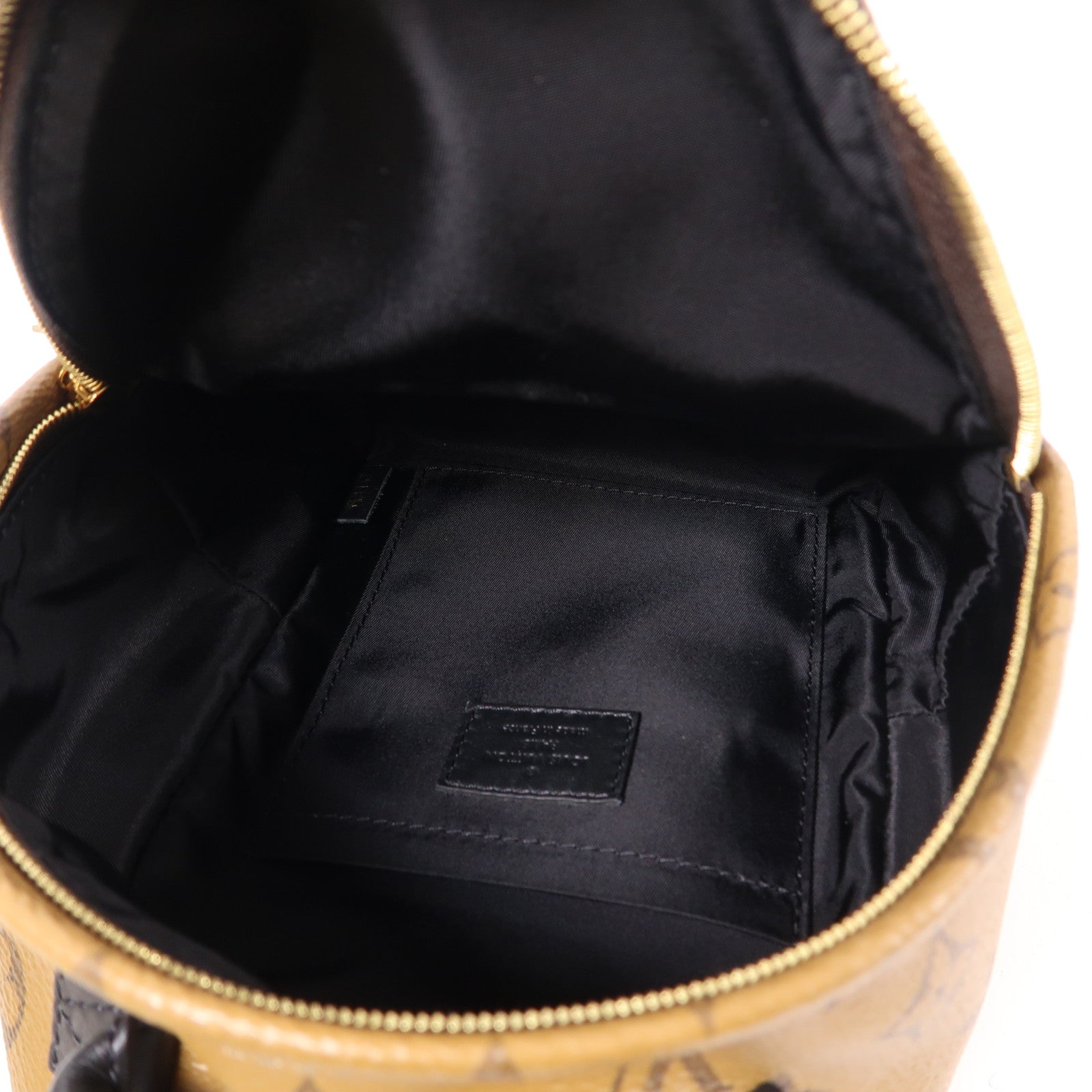 LOUIS VUITTON Monogram Reverse Palm Springs Mini金扣背包