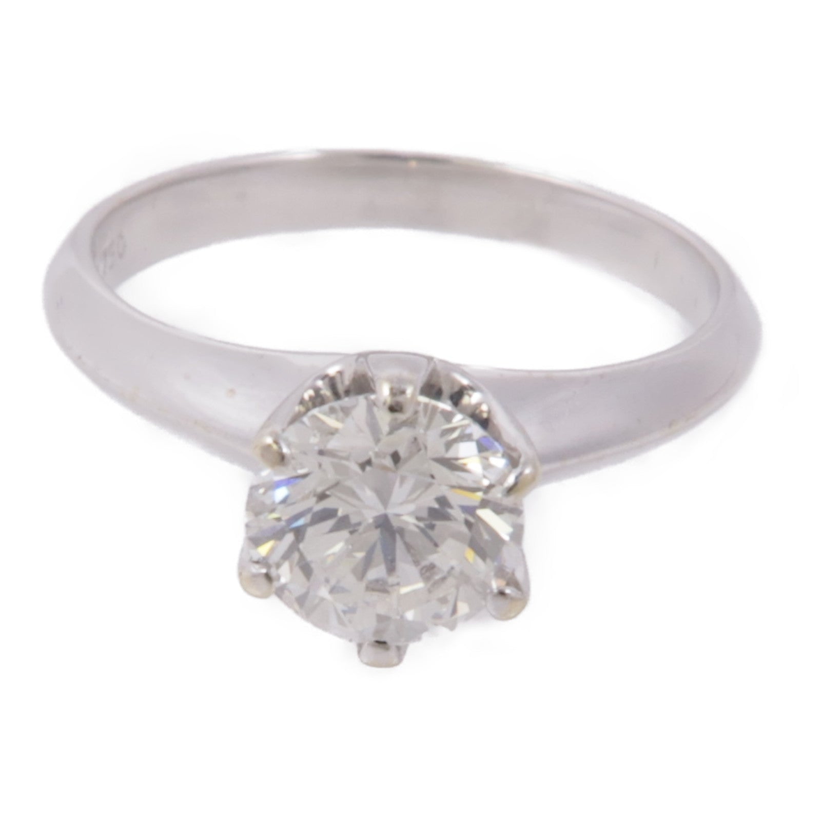 JEWELRY 【激減優惠】18K白金Diamond Ring鑽石戒指US#3.75