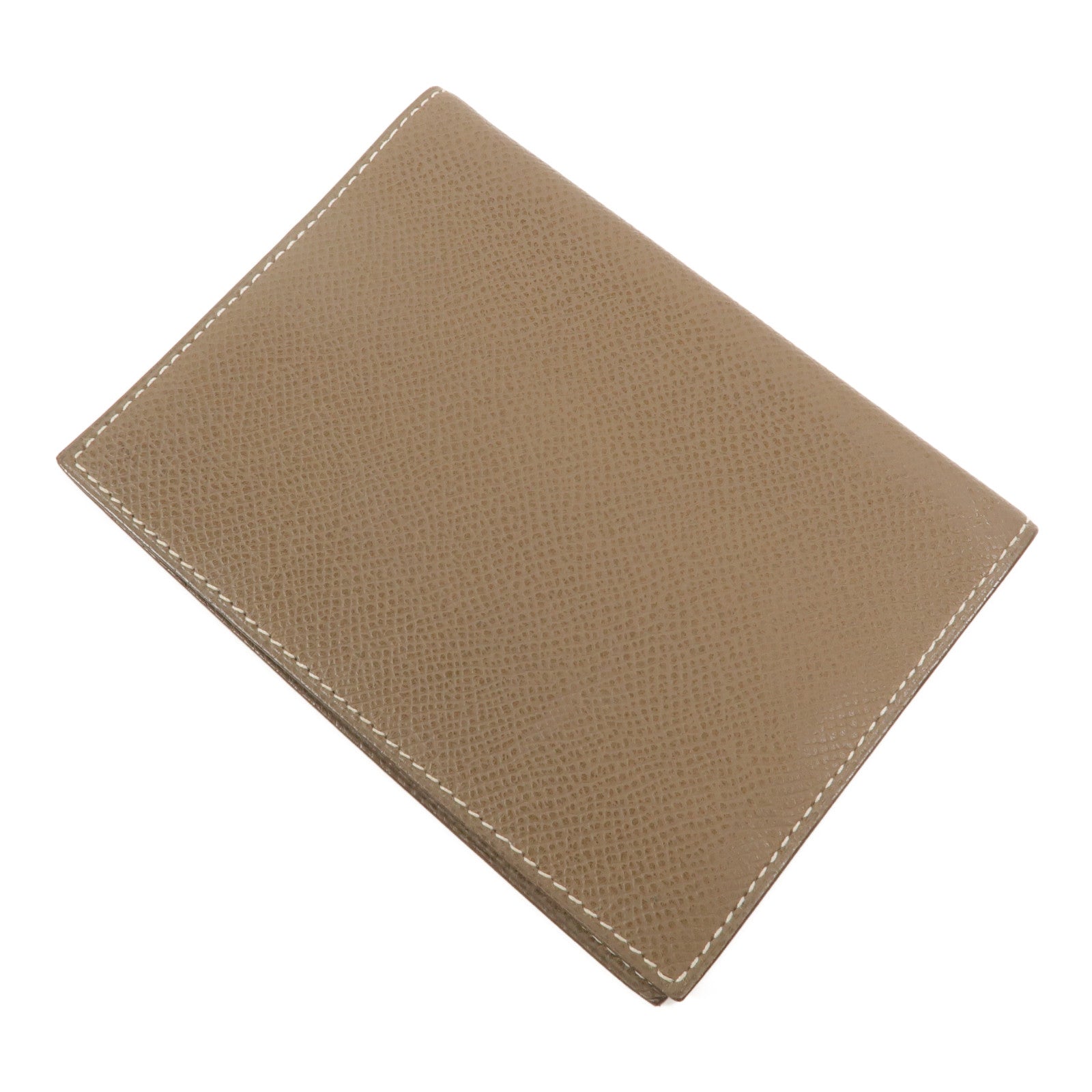 HERMES Epsom皮革Globe-Trotter Agenda Cover筆記本套Etoupe