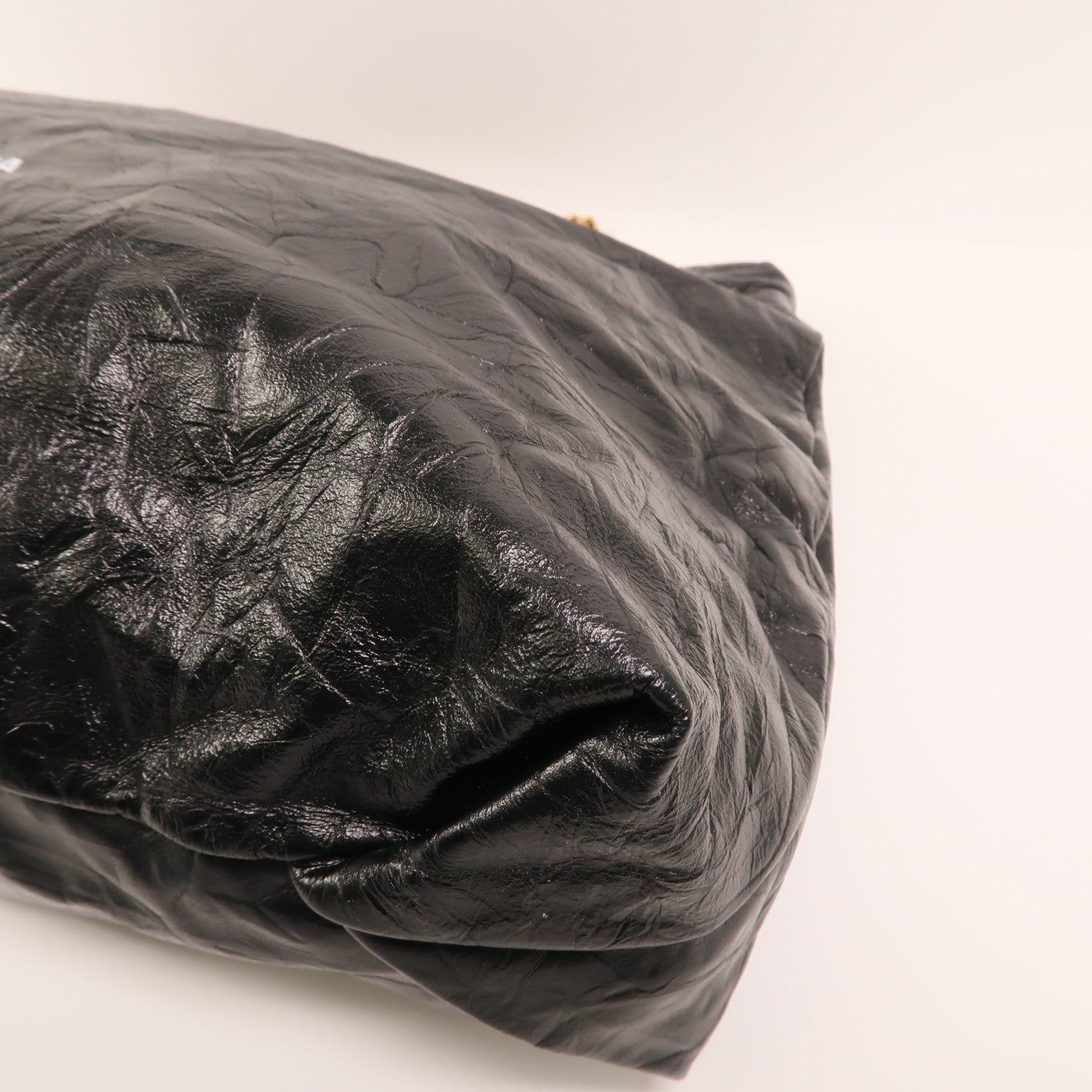 BALENCIAGA 【激減優惠】牛皮皮革Crush Medium金扣鏈帶肩背袋