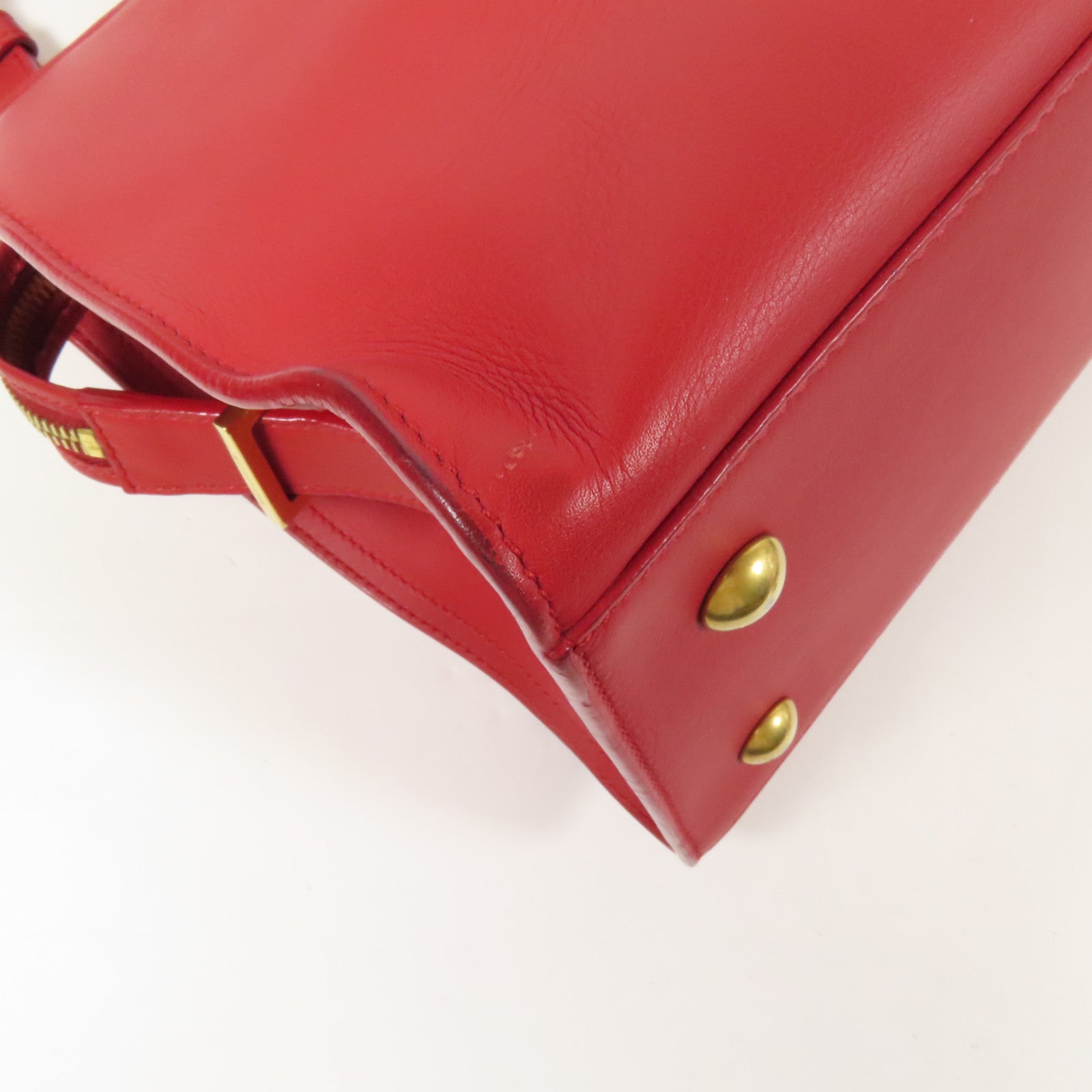 SAINT LAURENT 牛皮皮革Y Line Mini金扣手挽肩背兩用袋